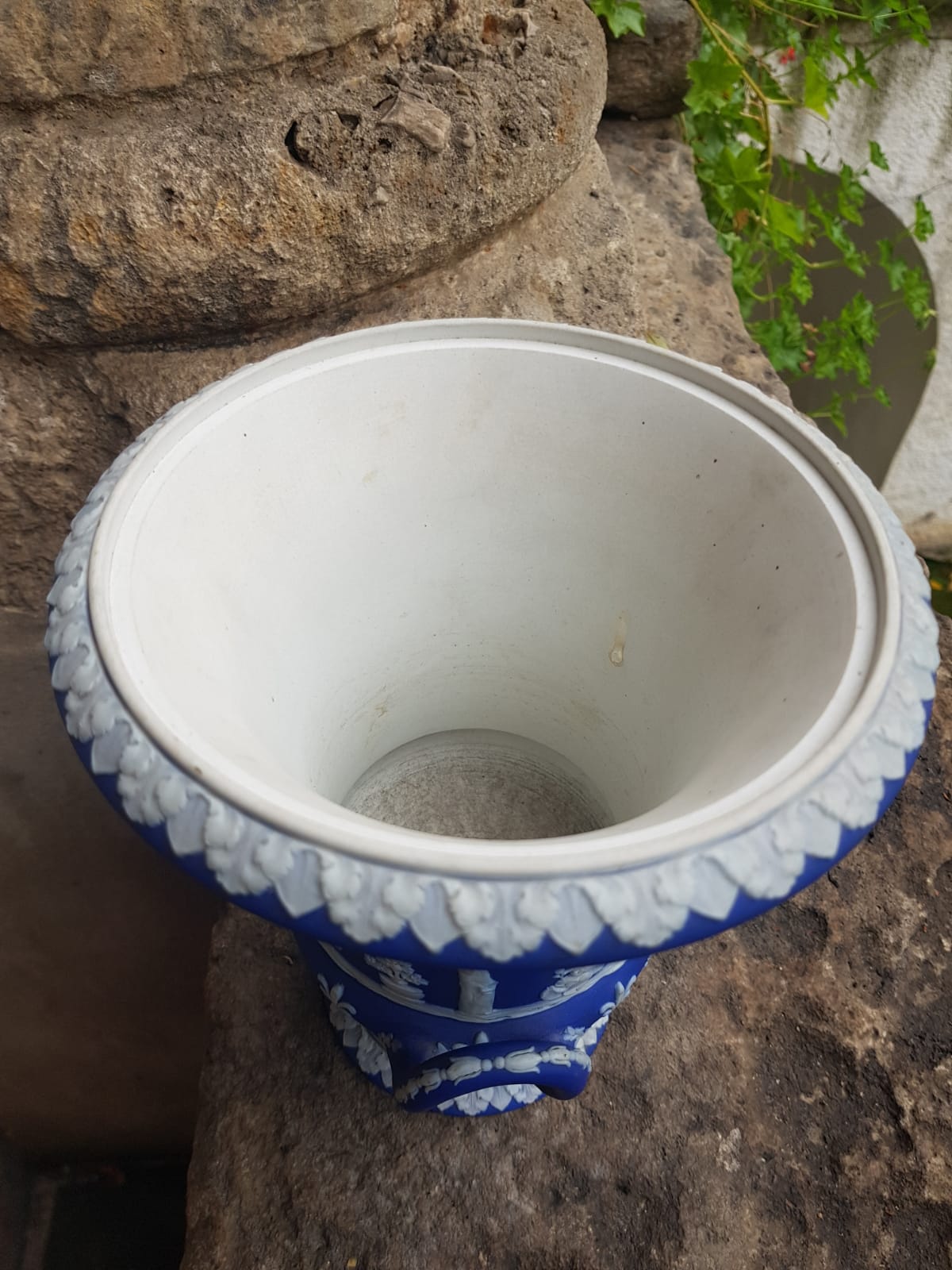 Campana Vase, Jasperware Wedgwood, England, 19th Century