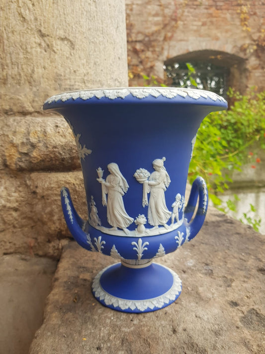 Campana Vase, Jasperware Wedgwood, England, 19th Century