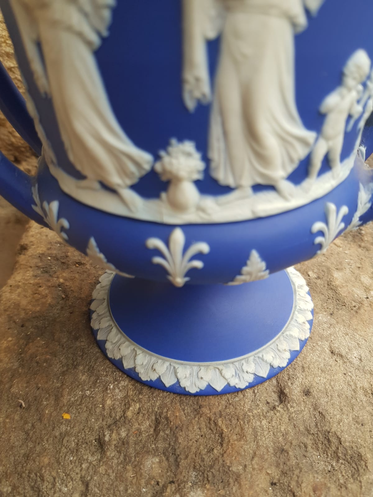 Campana Vase, Jasperware Wedgwood, England, 19th Century