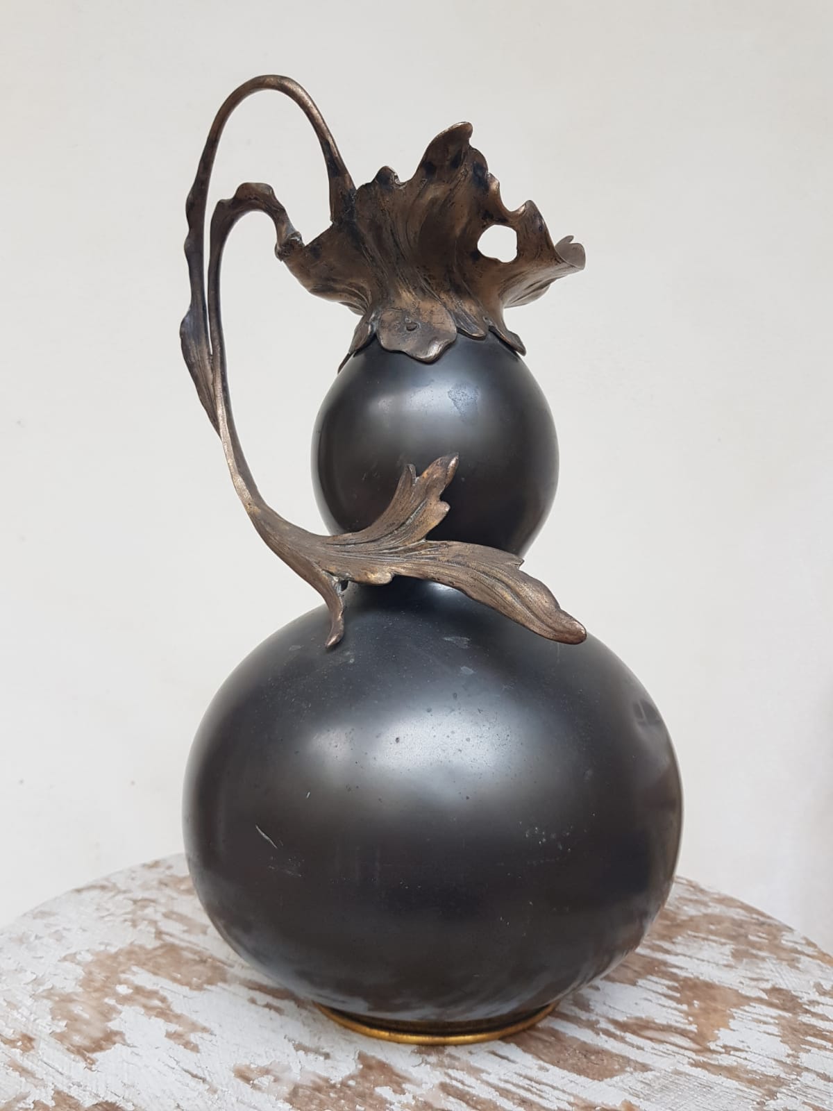 Bronze Japanese Vase, Meiji Period, cca 1900