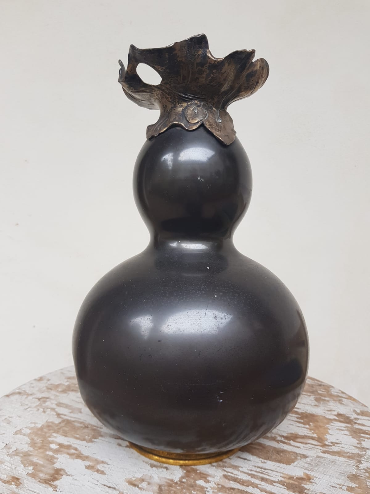 Bronze Japanese Vase, Meiji Period, cca 1900