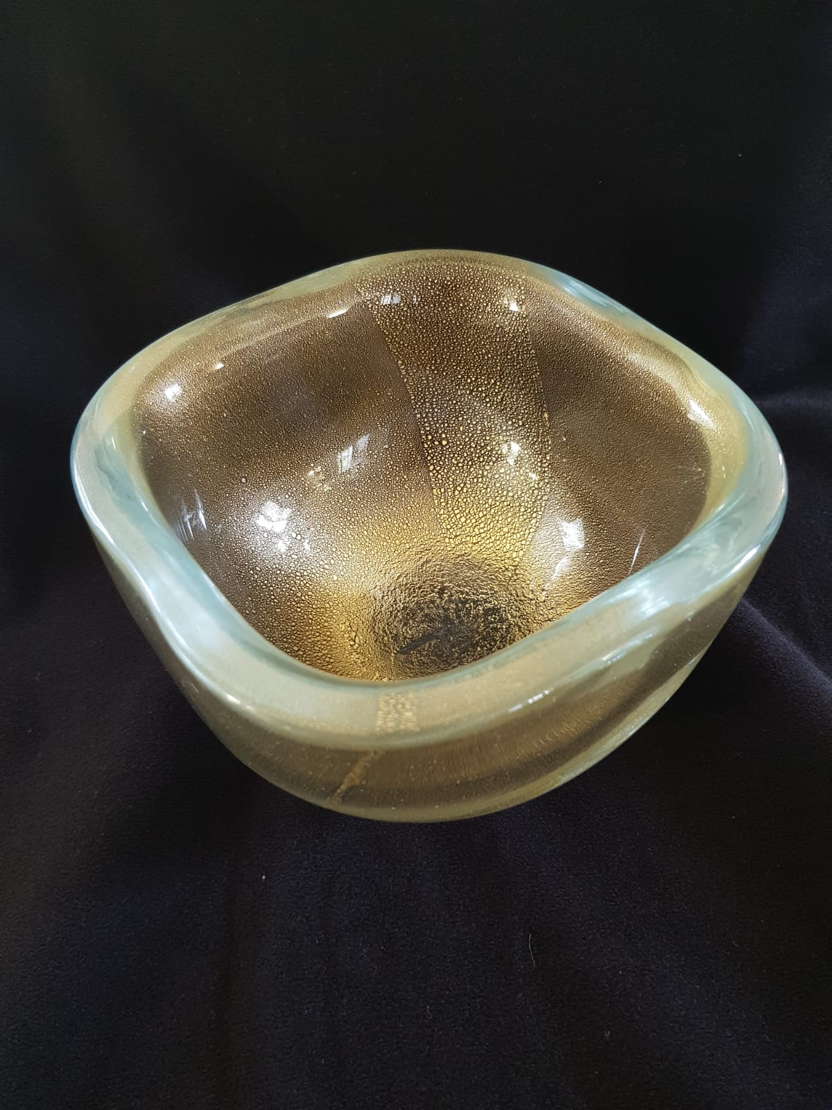 Glass Bowl byTobia Scarpa for Venini, Murano, Italy, 1959