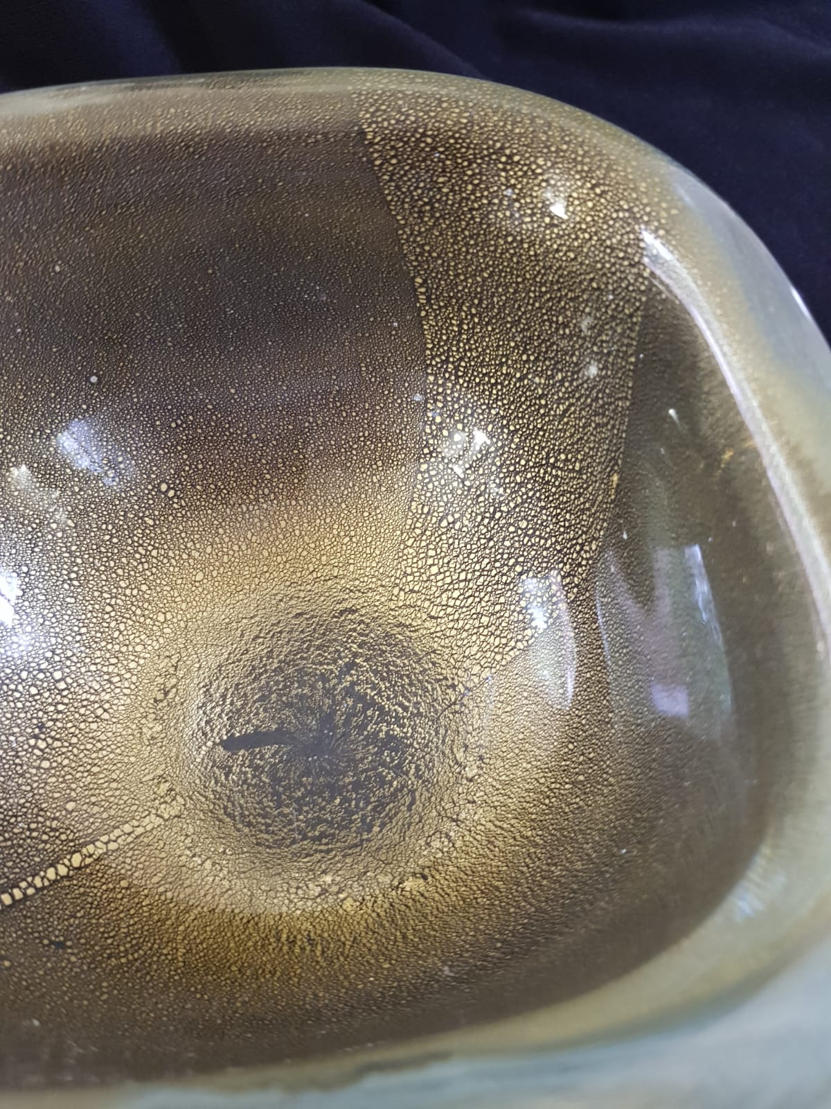 Glass Bowl byTobia Scarpa for Venini, Murano, Italy, 1959