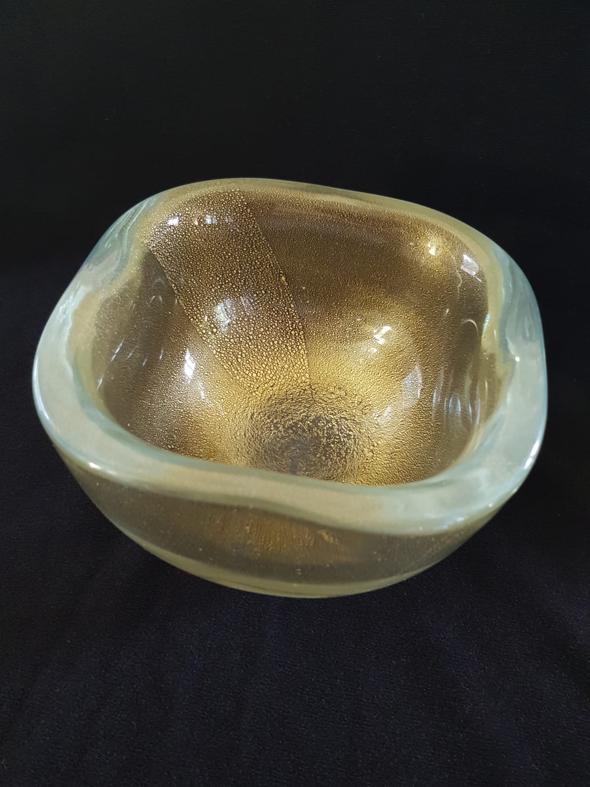 Glass Bowl byTobia Scarpa for Venini, Murano, Italy, 1959