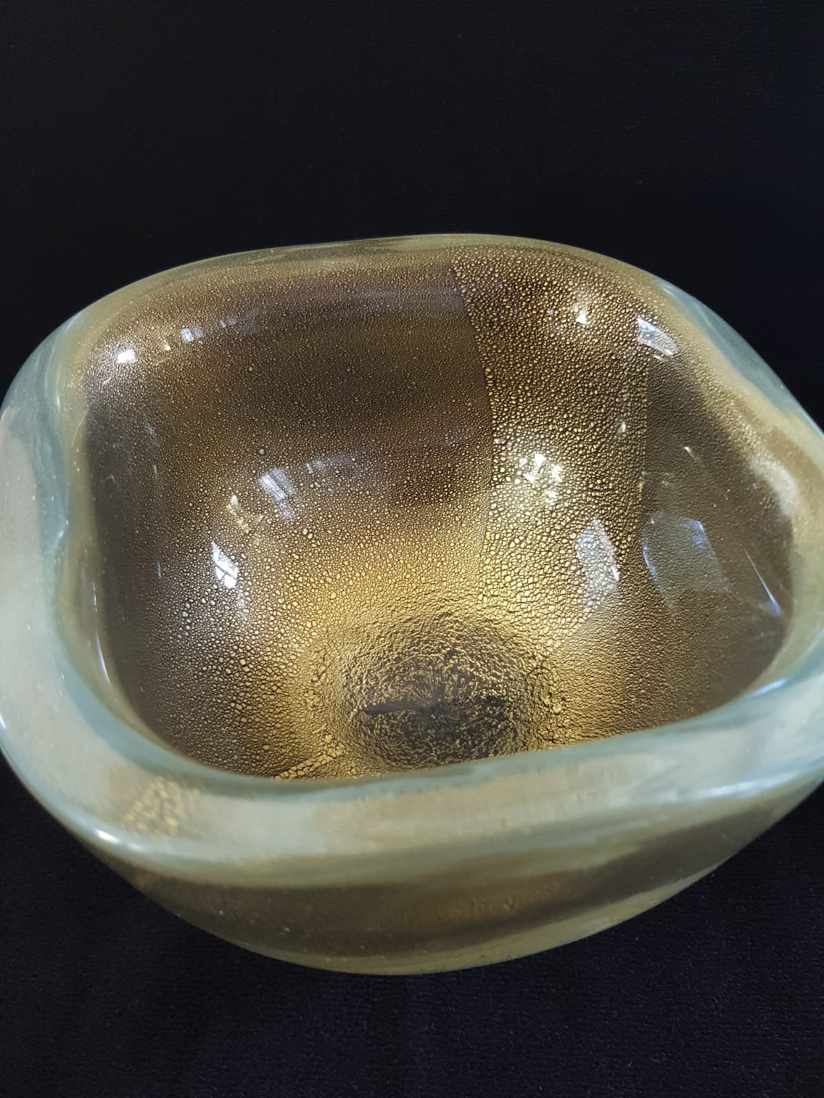 Glass Bowl byTobia Scarpa for Venini, Murano, Italy, 1959