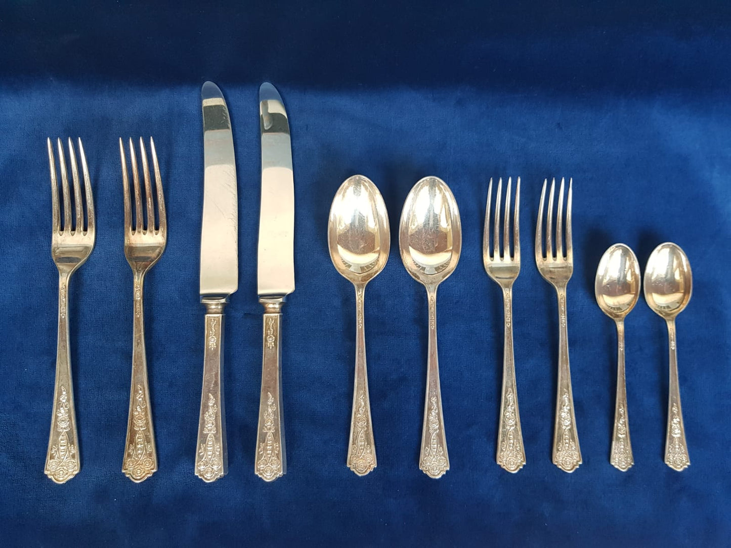Vintage James Dixon & Sons Sheffield  Silver Plated Cutlery, England, 1920s