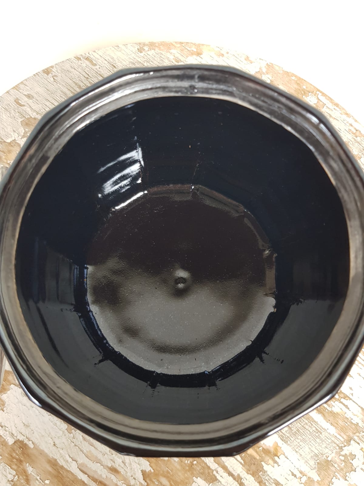 "Mizusashi" Glazed Ceramic Water Jar, Japan, Mid 20th Century