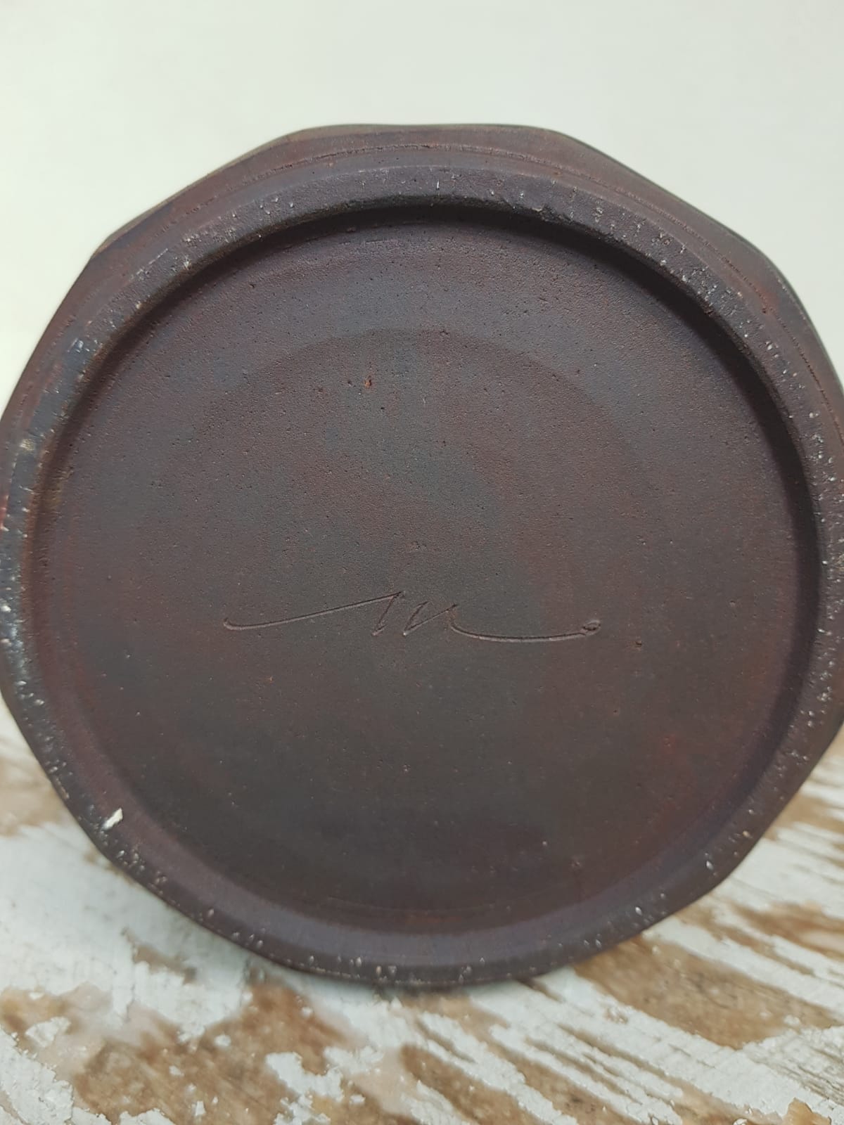 "Mizusashi" Glazed Ceramic Water Jar, Japan, Mid 20th Century