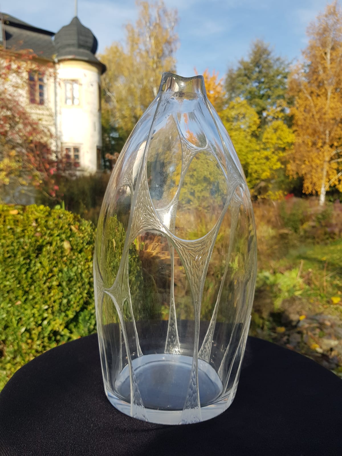 Vintage Hand-blown Glass Vase, Germany, late 20th Century