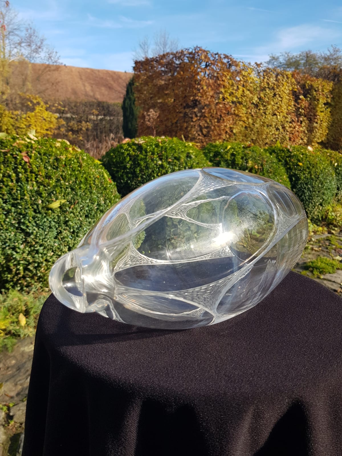 Vintage Hand-blown Glass Vase, Germany, late 20th Century