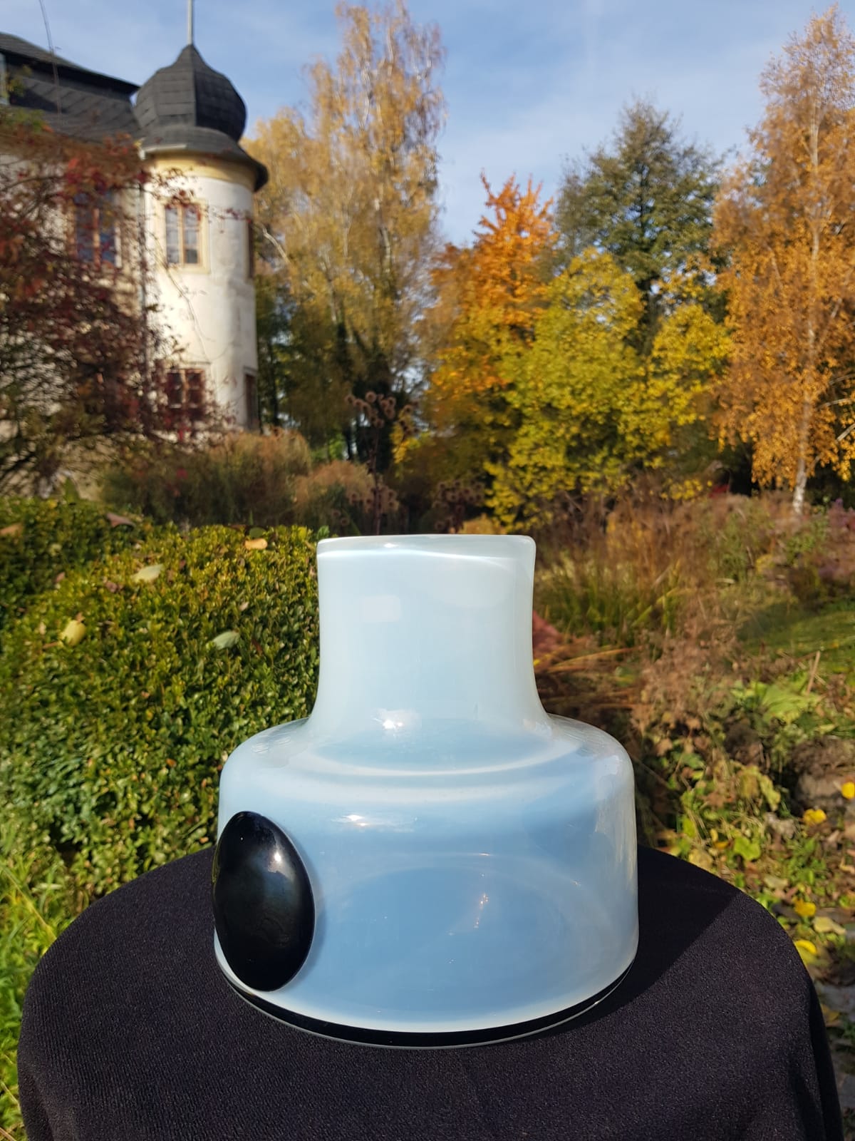 Antique Koloman Moser Glass Vase, Bohemia 1903