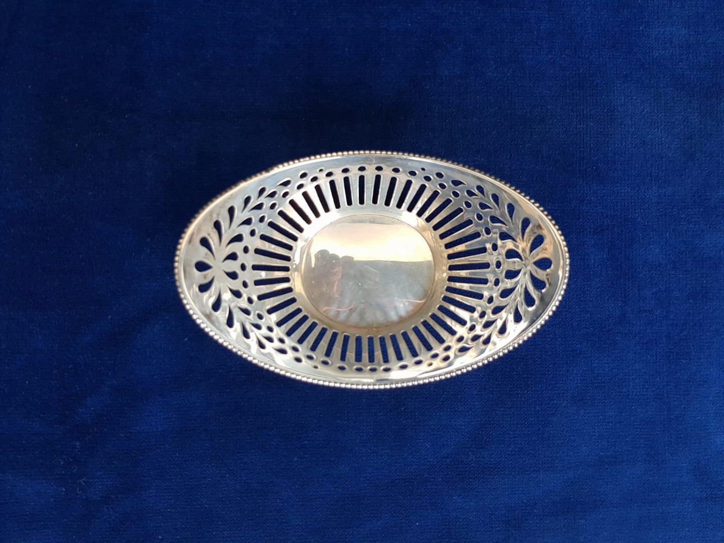 Exquisite Dutch Silver Pierces Bonbon Dish, 1993