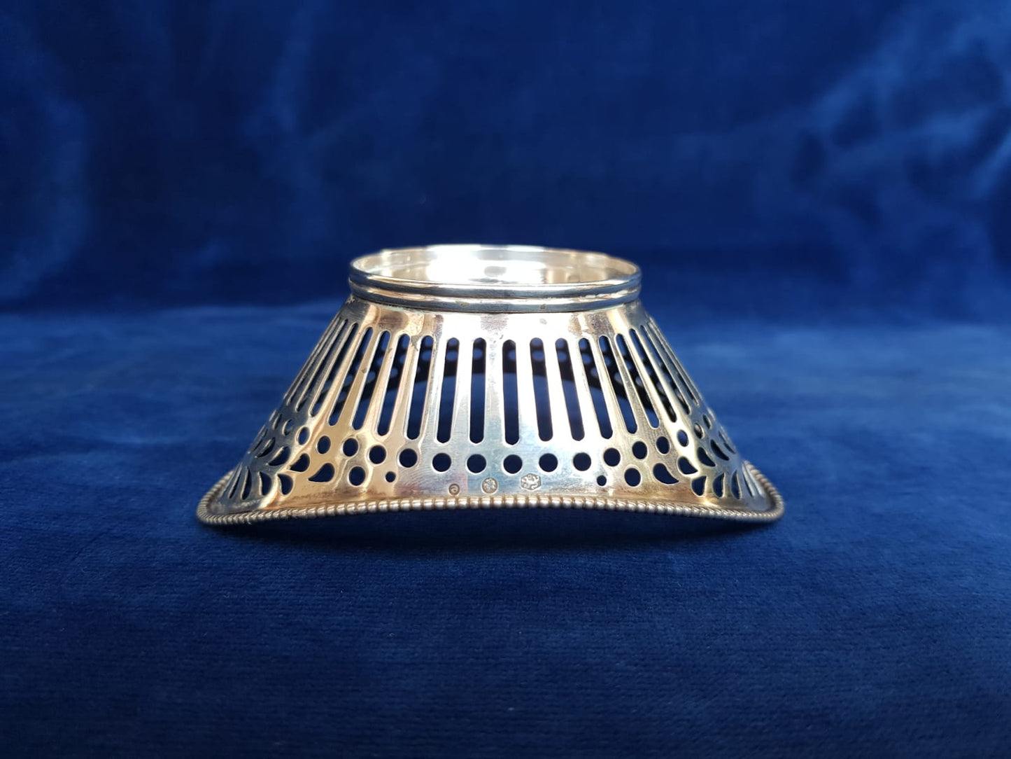 Exquisite Dutch Silver Pierces Bonbon Dish, 1993