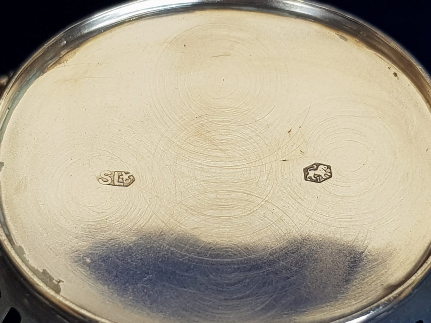 Exquisite Dutch Silver Pierces Bonbon Dish, 1993