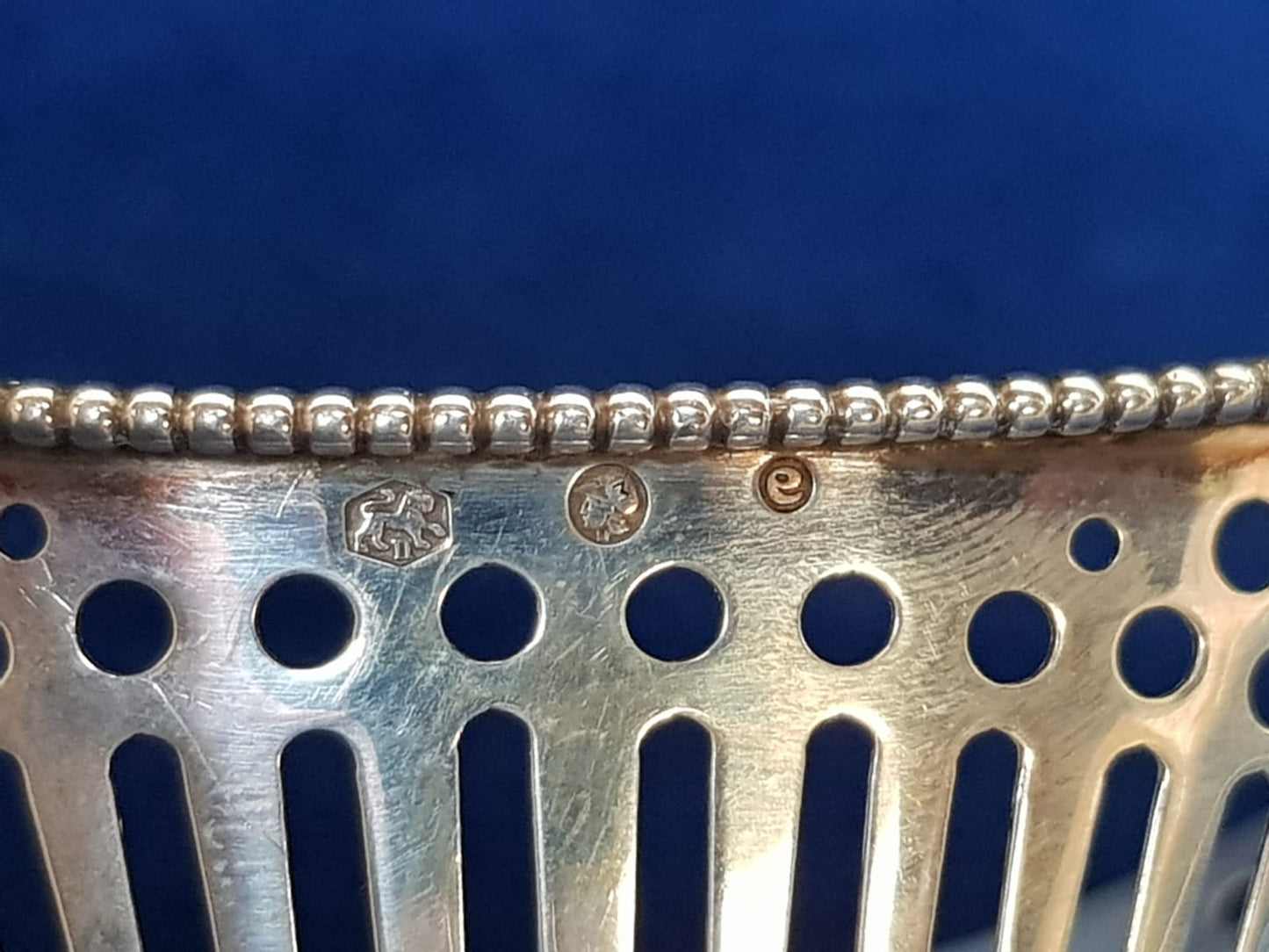 Exquisite Dutch Silver Pierces Bonbon Dish, 1993