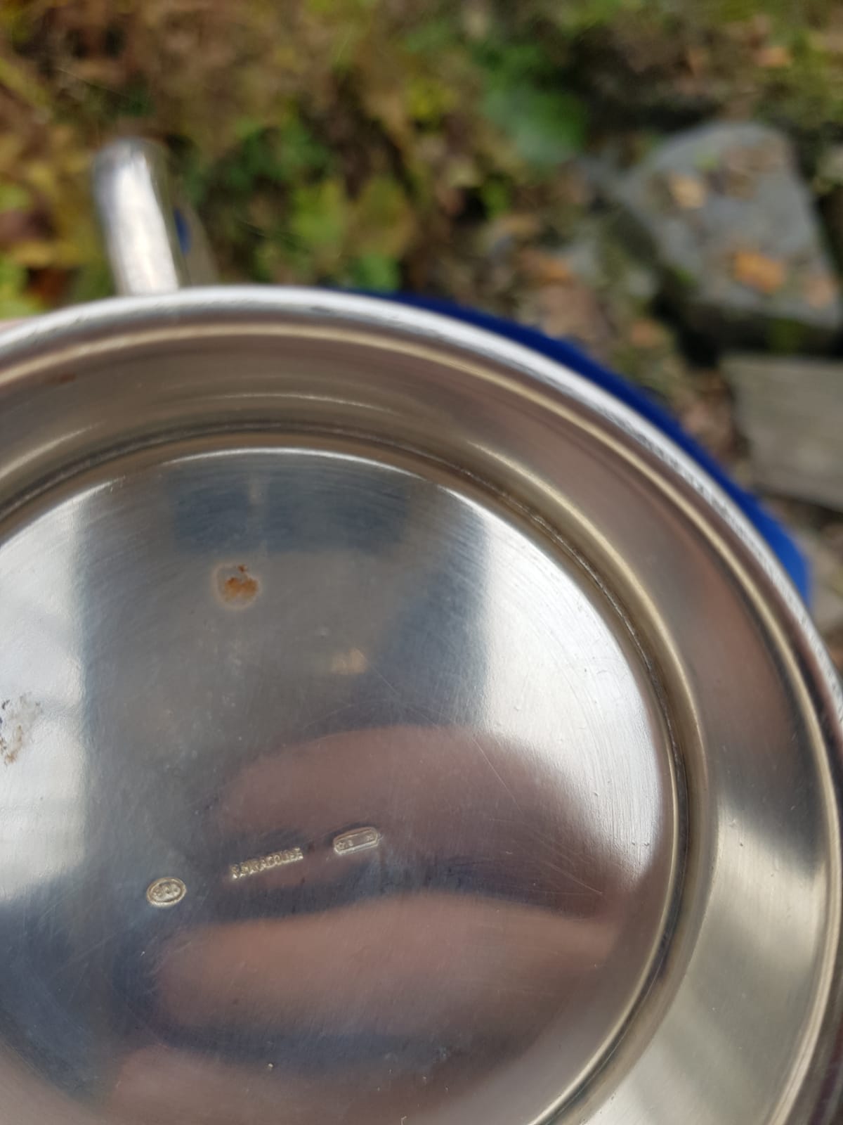 Vintage 800 Silver Jug with Hermetic Lid, mid 20th Century