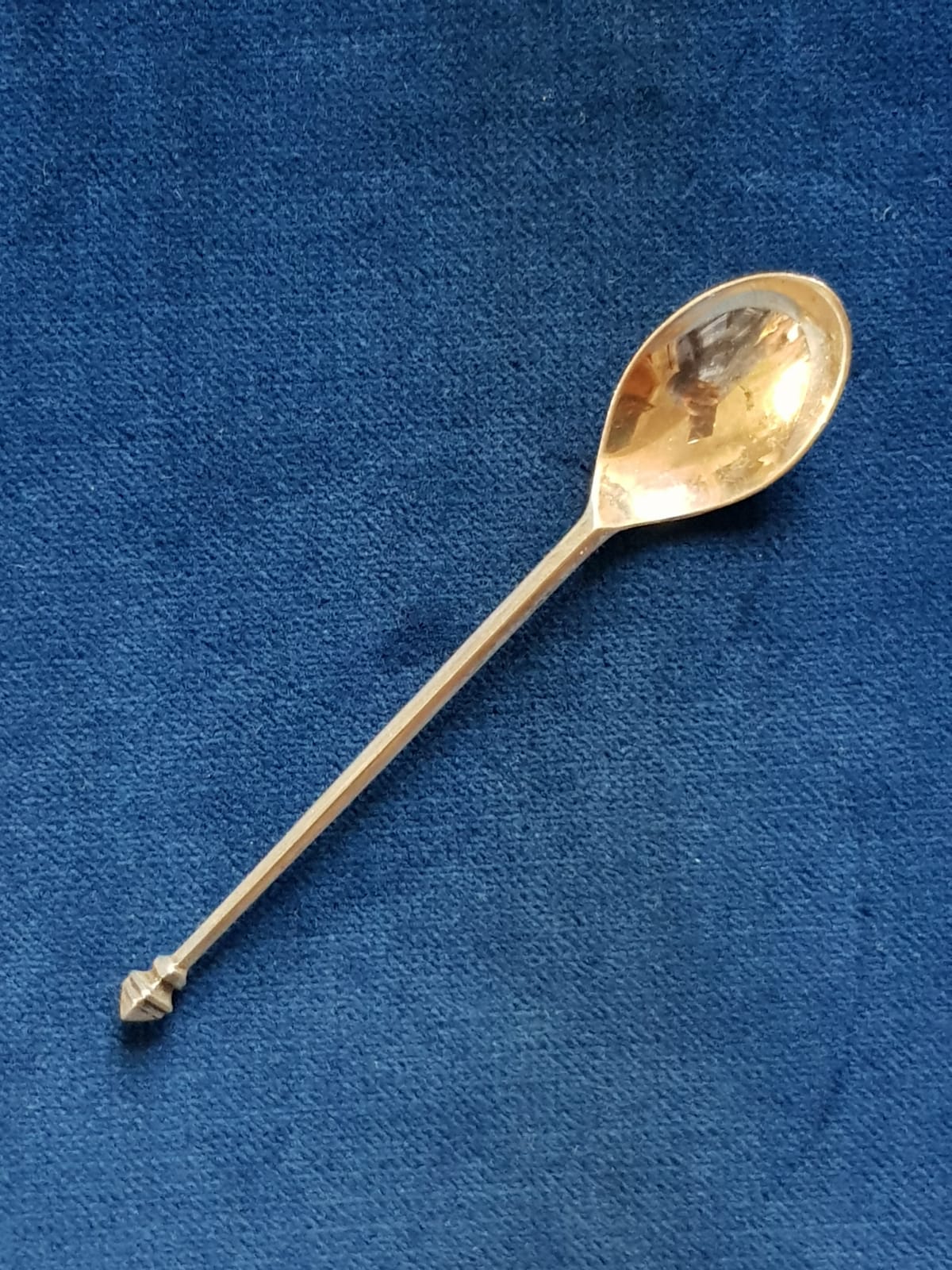 Antique Set of 8 pcs of Demitasse/Coffee Spoons, 800 Silver, Bohemia late 1800s/ early 1900s