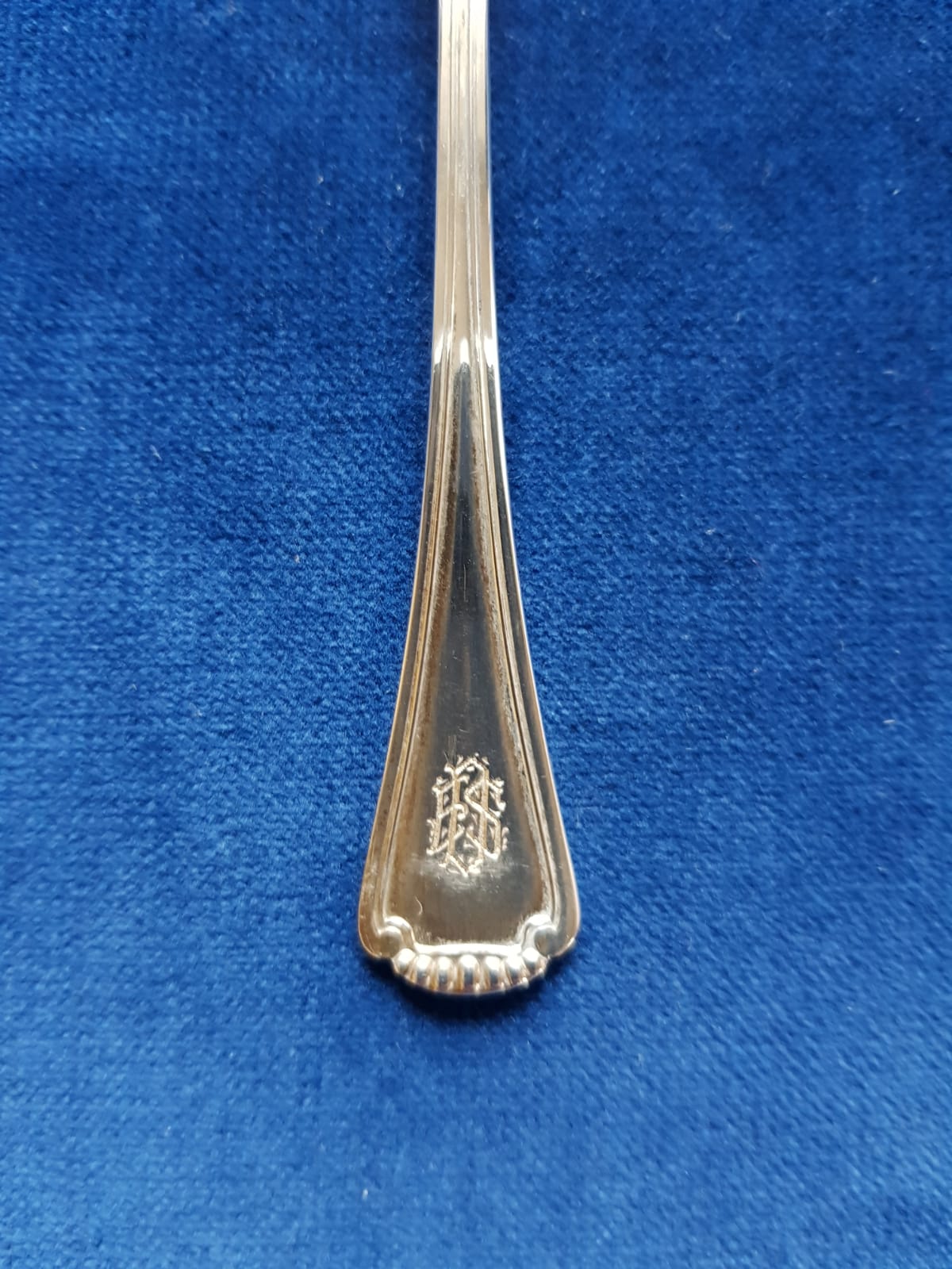 Set of 3 pcs of Antique Mocca 800 Silver Spoons, Germany, late 19th Century