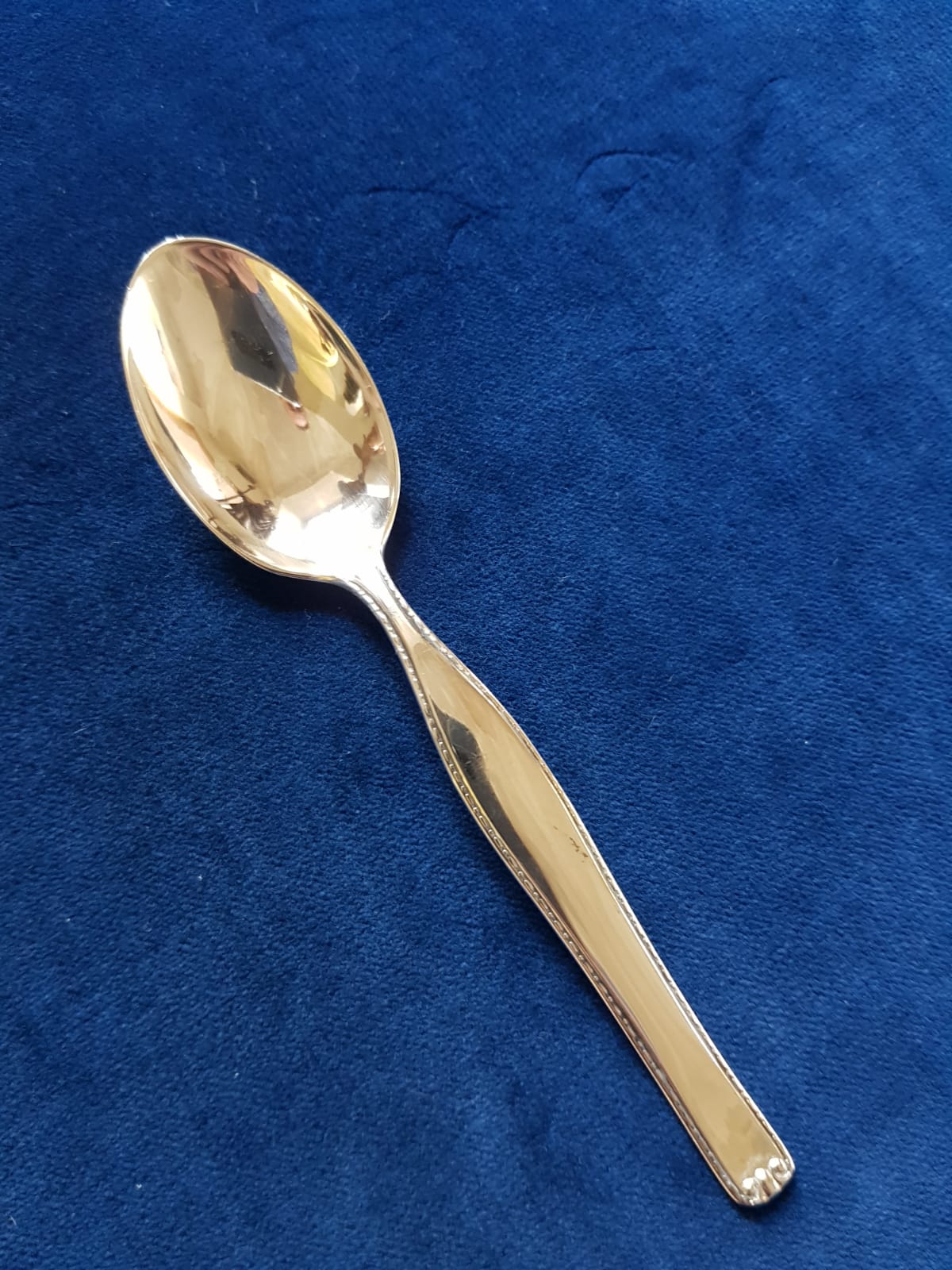 Set of 6 pcs of 800 Silver Teaspoons, Europe, late 19th Century