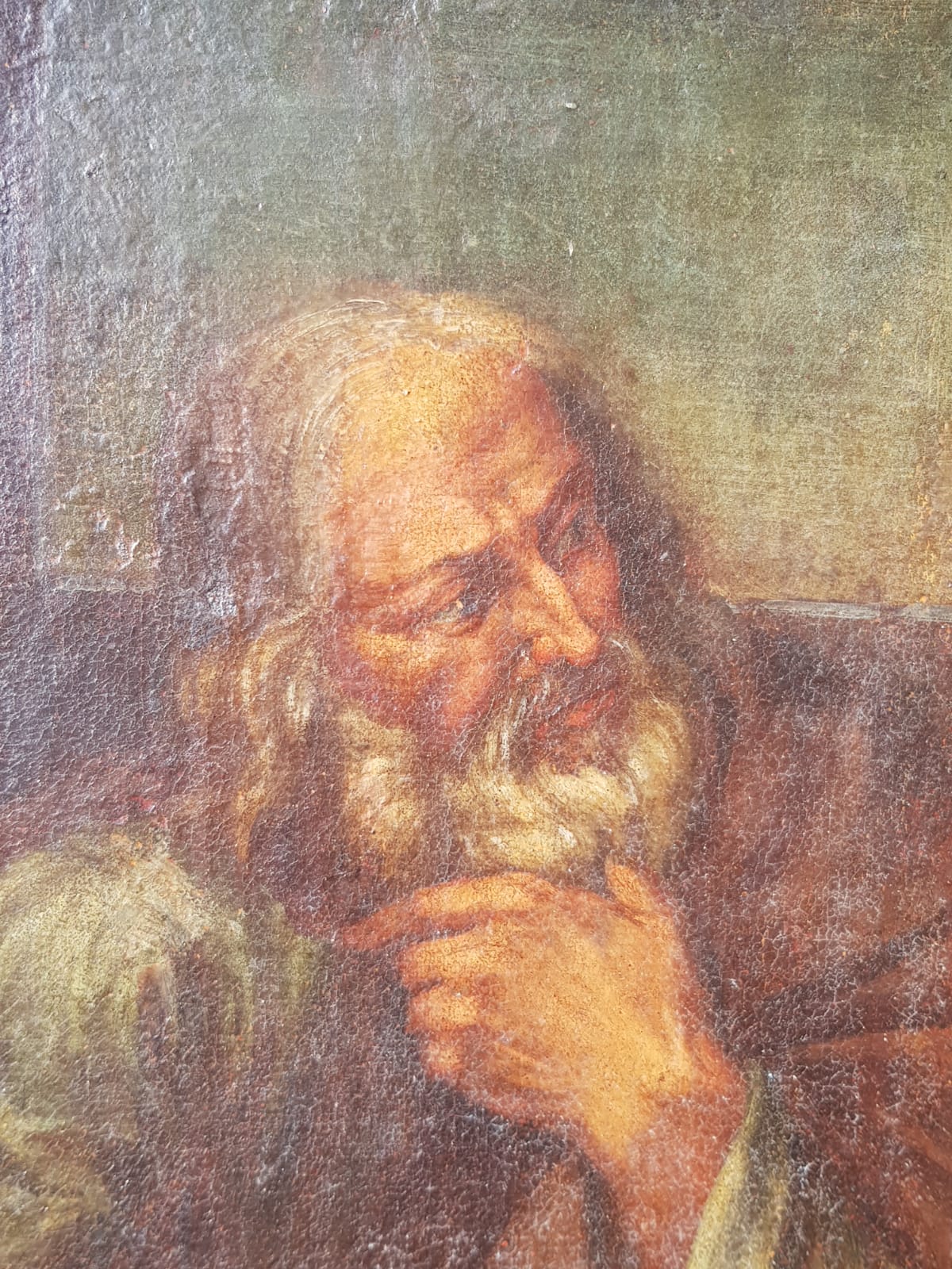 Holy Family, Oil on Canvas, Framed, Italian School, 17th Century