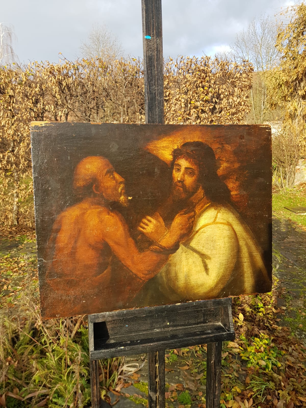 Manner of Giorgione, Oil on Panel, Italian School,