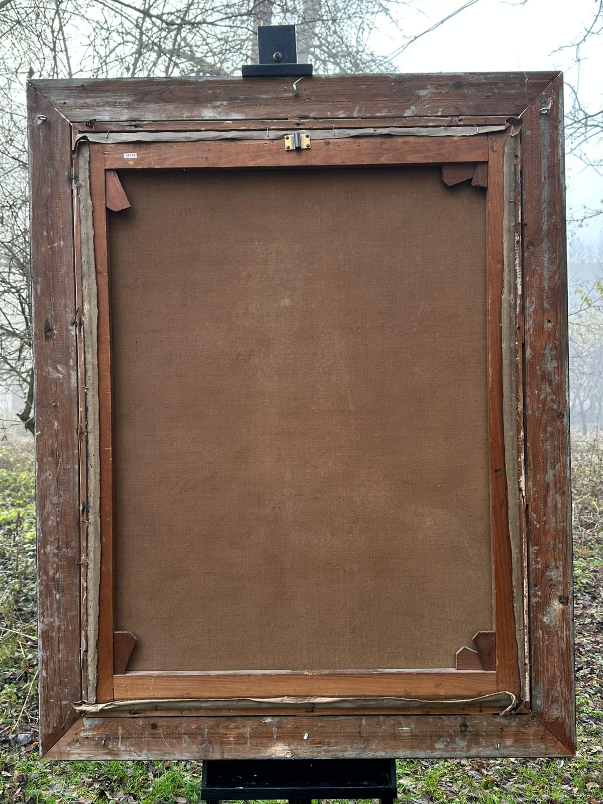 After Ferdinand Bol: A 19th-Century Oil on Canvas, Copy of Portrait of Elisabeth Bas