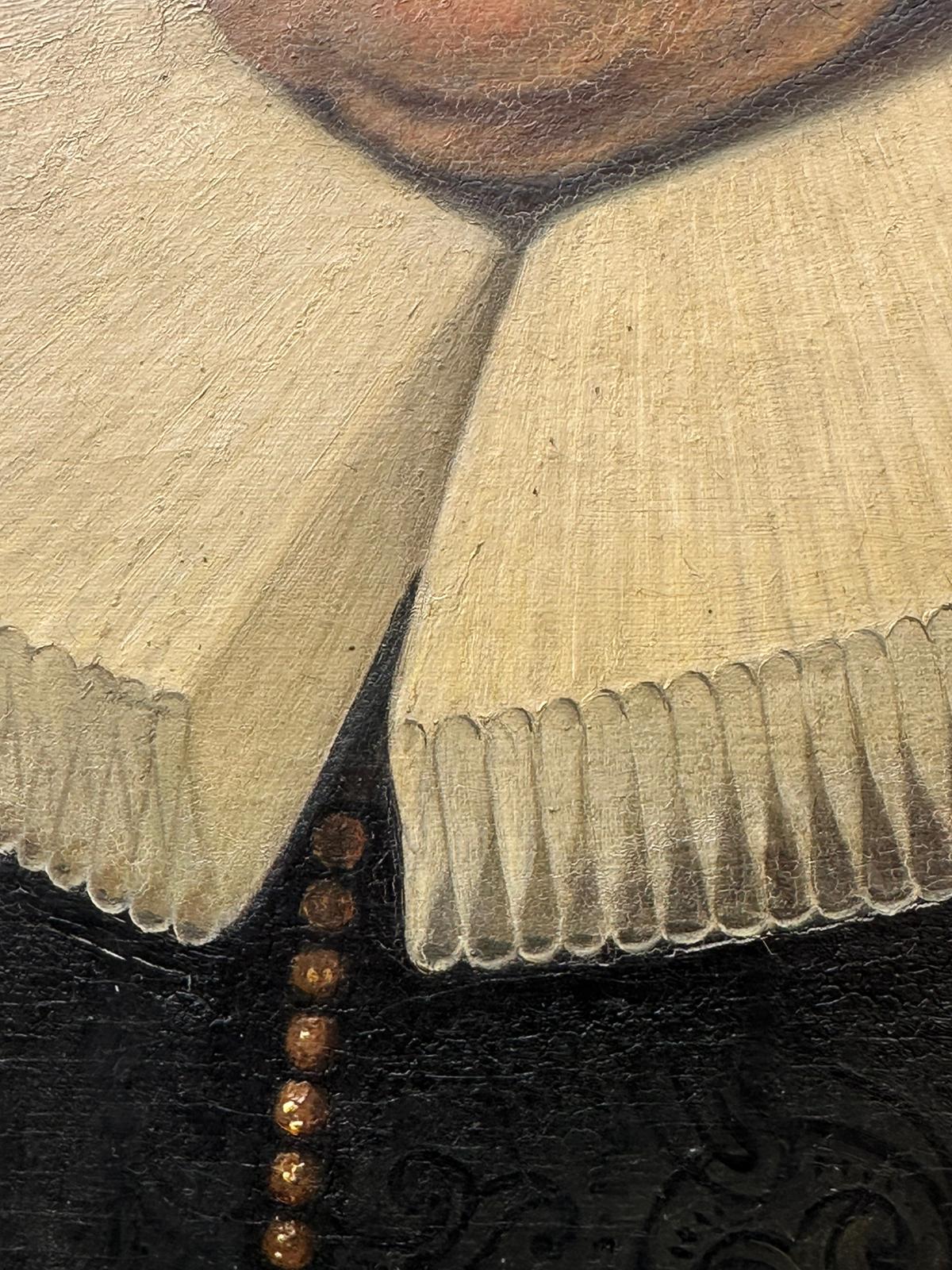 After Ferdinand Bol: A 19th-Century Oil on Canvas, Copy of Portrait of Elisabeth Bas