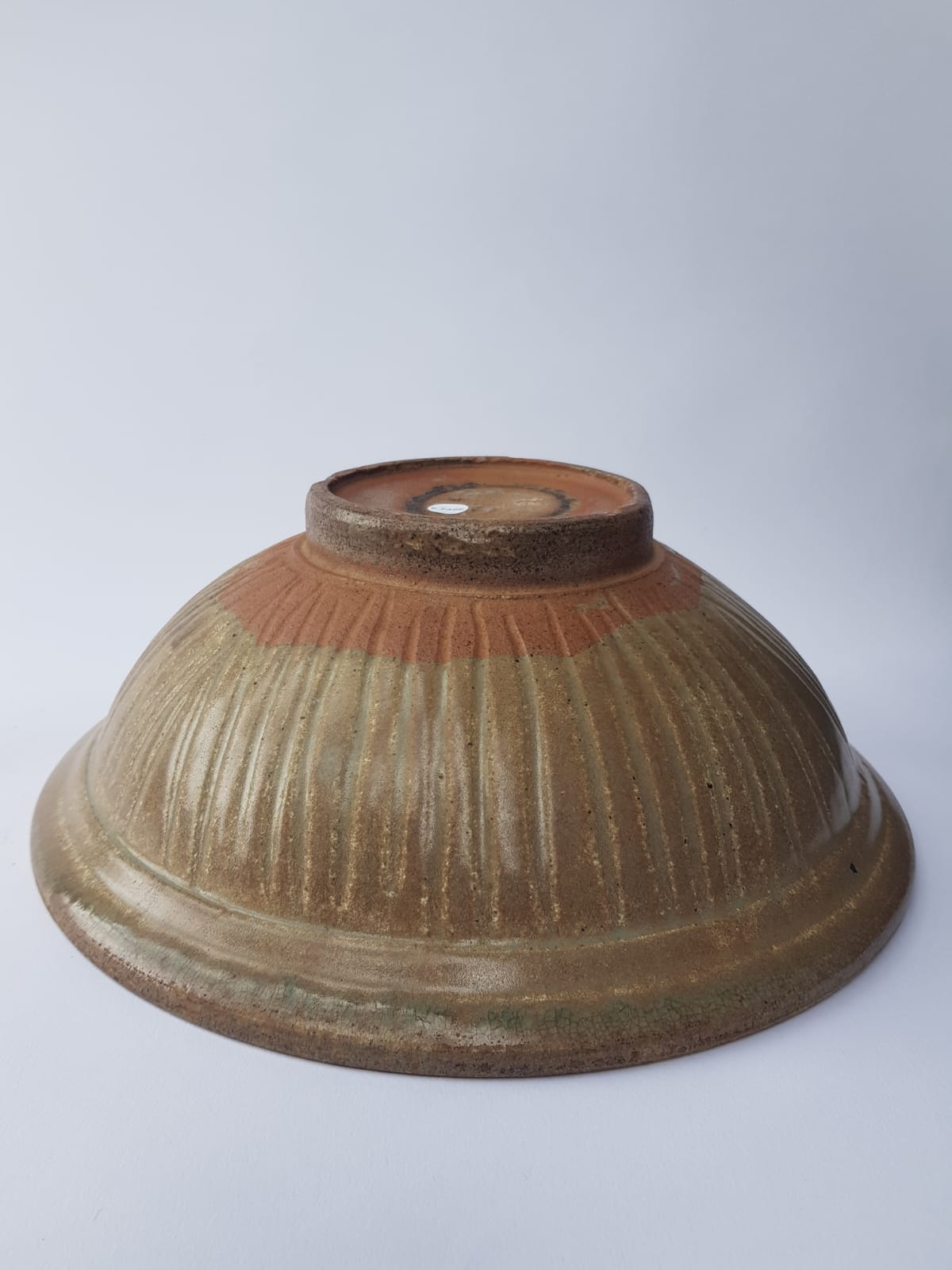 Antique 15th Century Thai Sawankhalok Celadon Bowl – Carved Lotus Design – Sukhothai Era