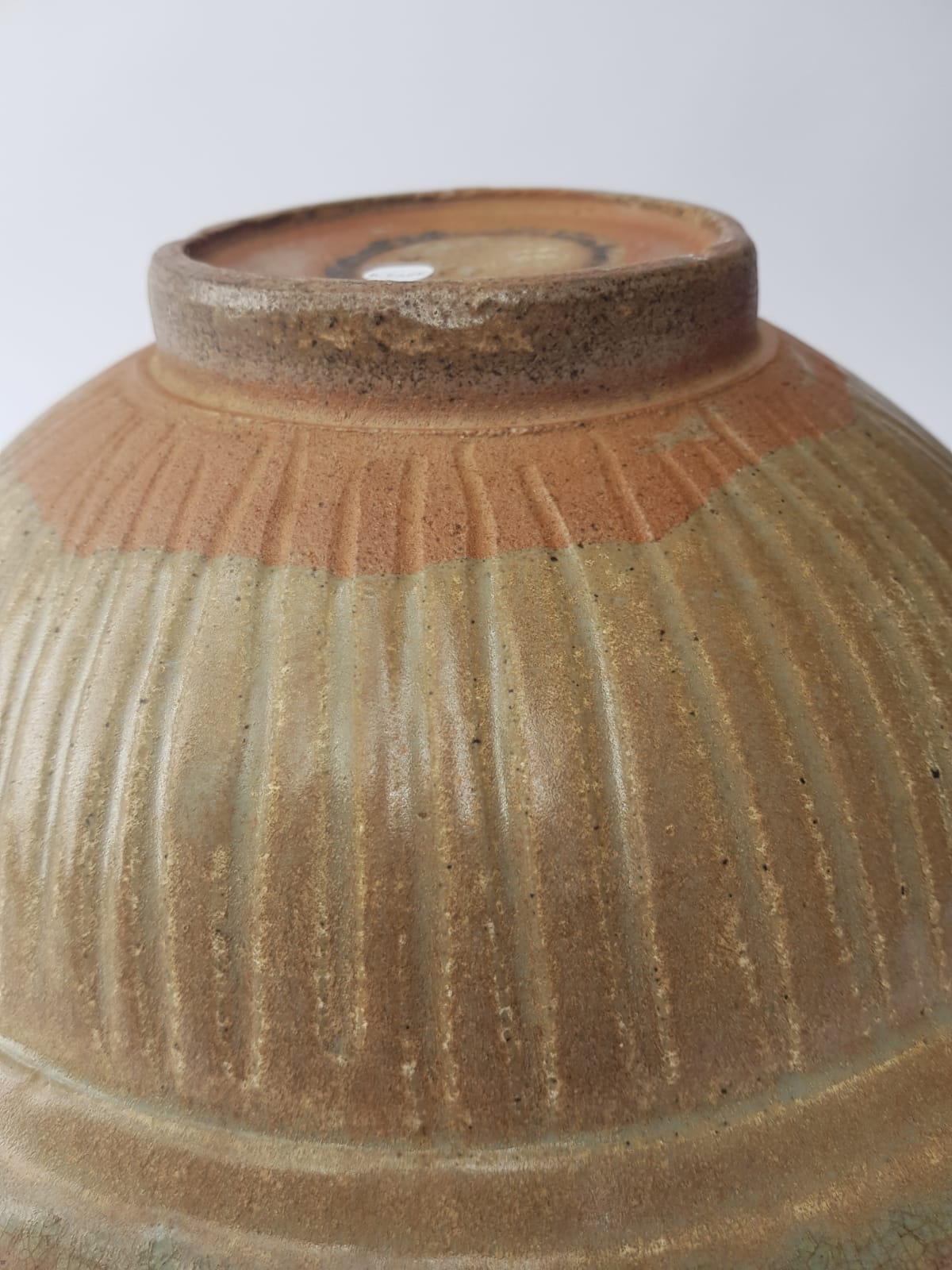 Antique 15th Century Thai Sawankhalok Celadon Bowl – Carved Lotus Design – Sukhothai Era