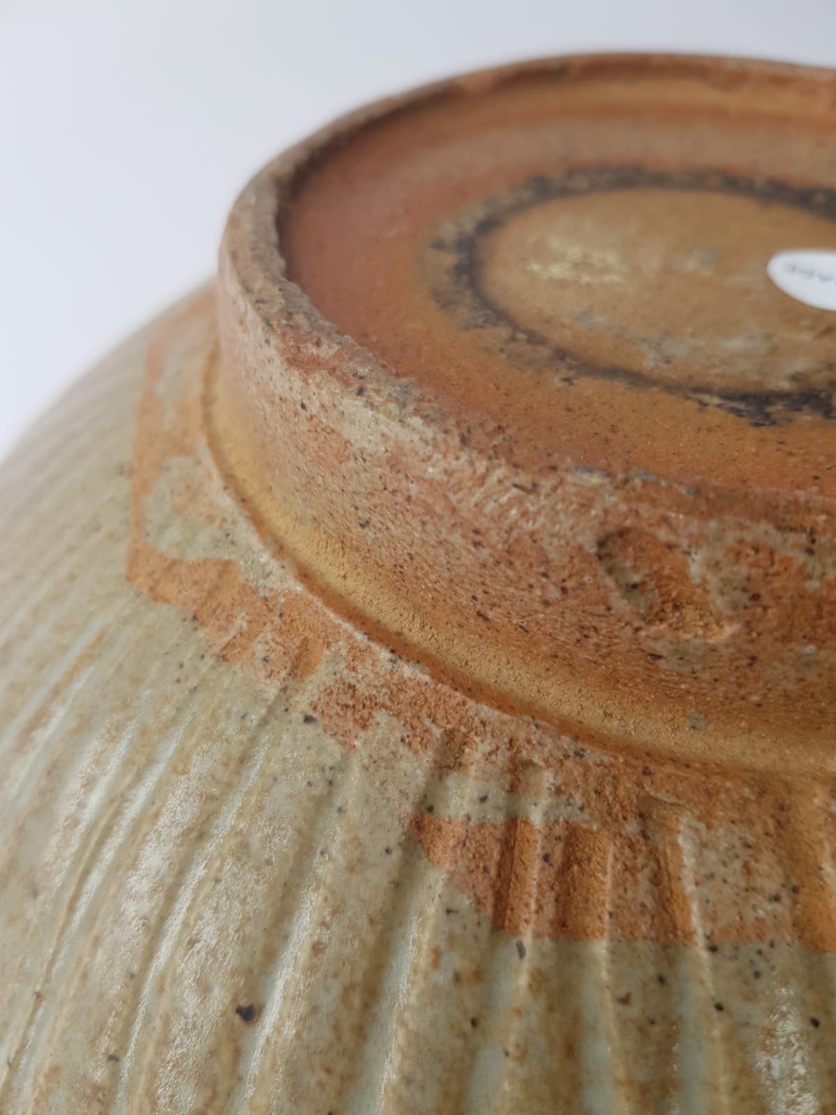 Antique 15th Century Thai Sawankhalok Celadon Bowl – Carved Lotus Design – Sukhothai Era