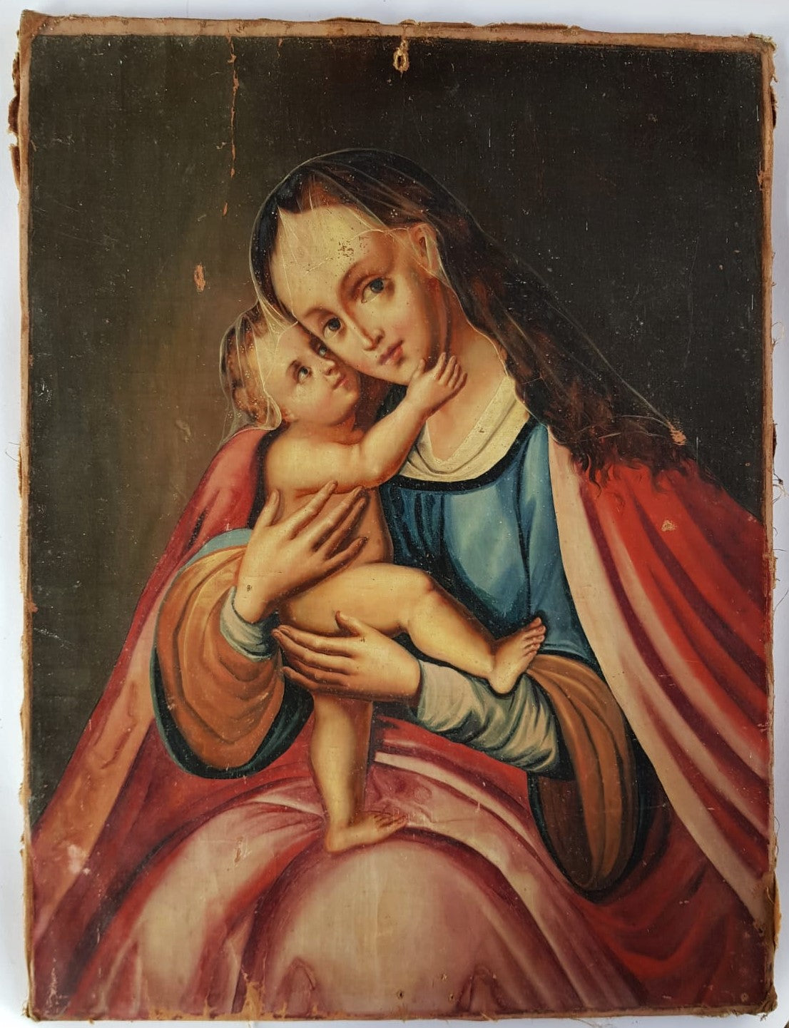19th Century Bohemian School: Our Lady of Help (Panna Maria Pomocná), After Lucas Cranach the Elder