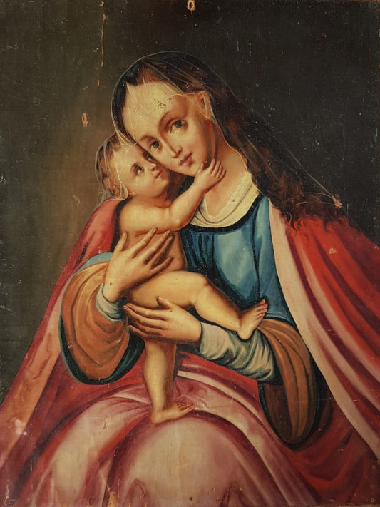 19th Century Bohemian School: Our Lady of Help (Panna Maria Pomocná), After Lucas Cranach the Elder