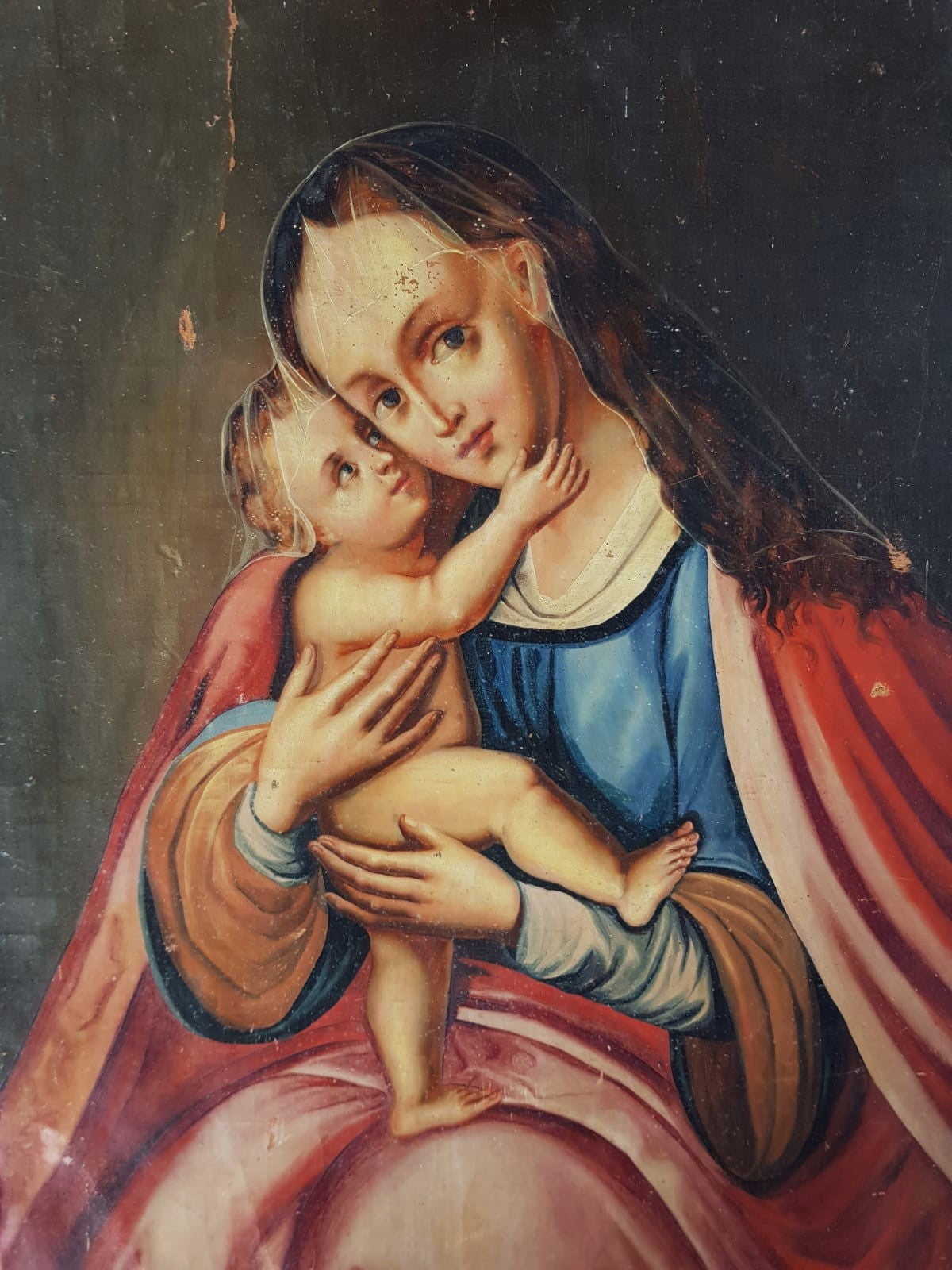 19th Century Bohemian School: Our Lady of Help (Panna Maria Pomocná), After Lucas Cranach the Elder