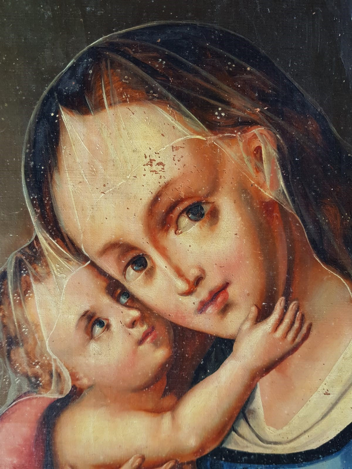 19th Century Bohemian School: Our Lady of Help (Panna Maria Pomocná), After Lucas Cranach the Elder