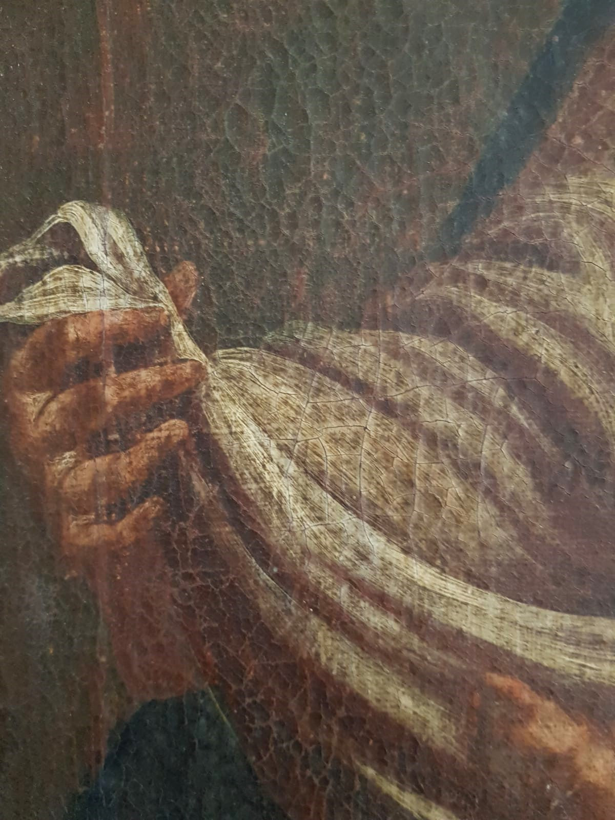 18th Century Bohemian School – "Madonna & Child" Devotional Oil on Canvas