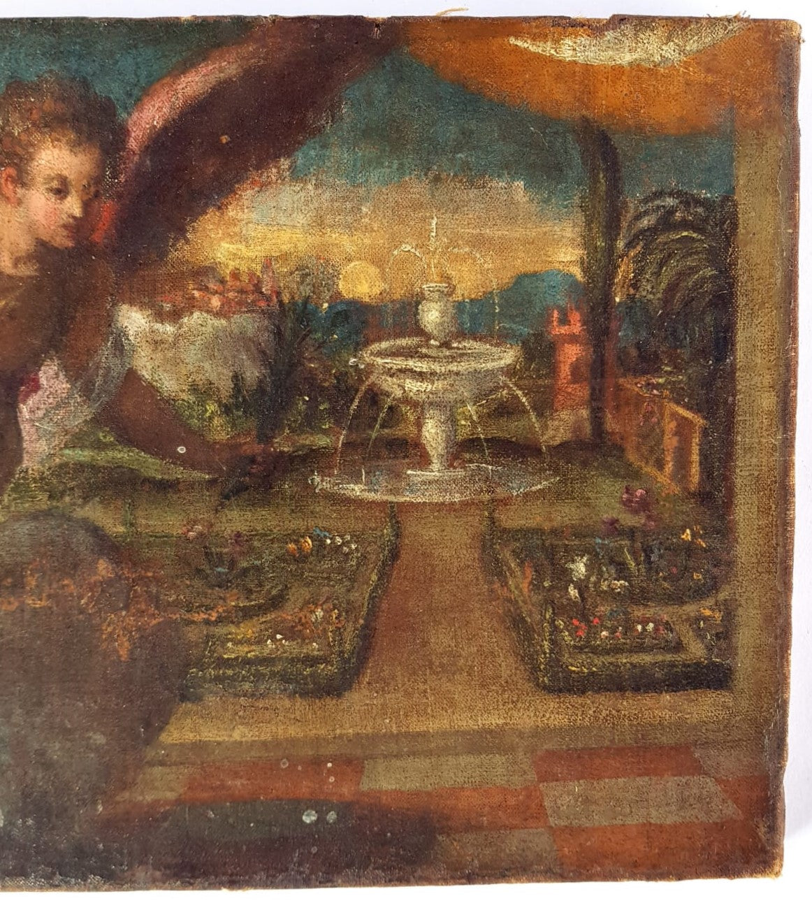 The Angel of the Fountain: Venitian Allegory, School of Lambert Sustris (1515-1584)