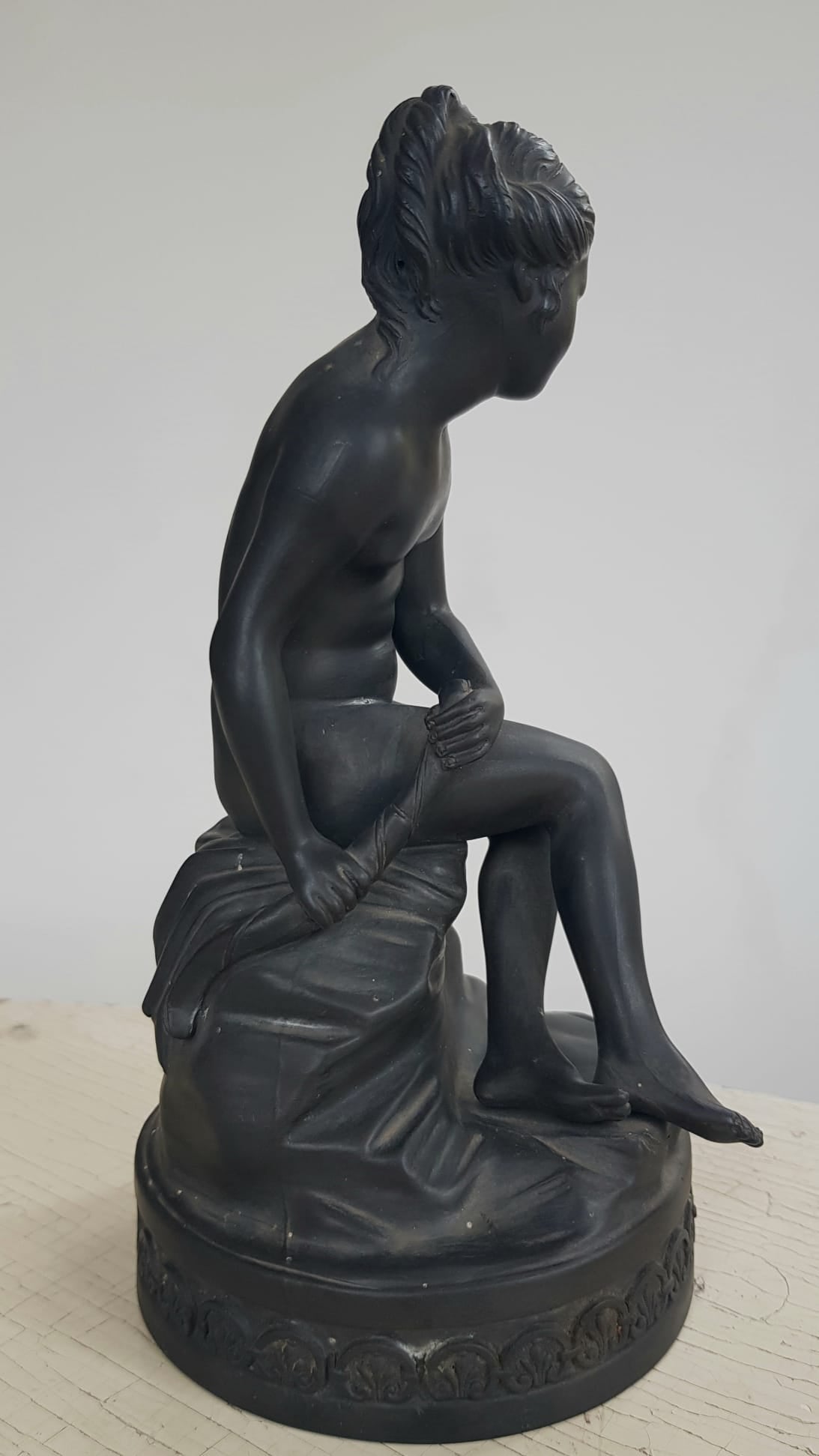 Psyche With Bow Figurine Wedgwood, England 19th Century