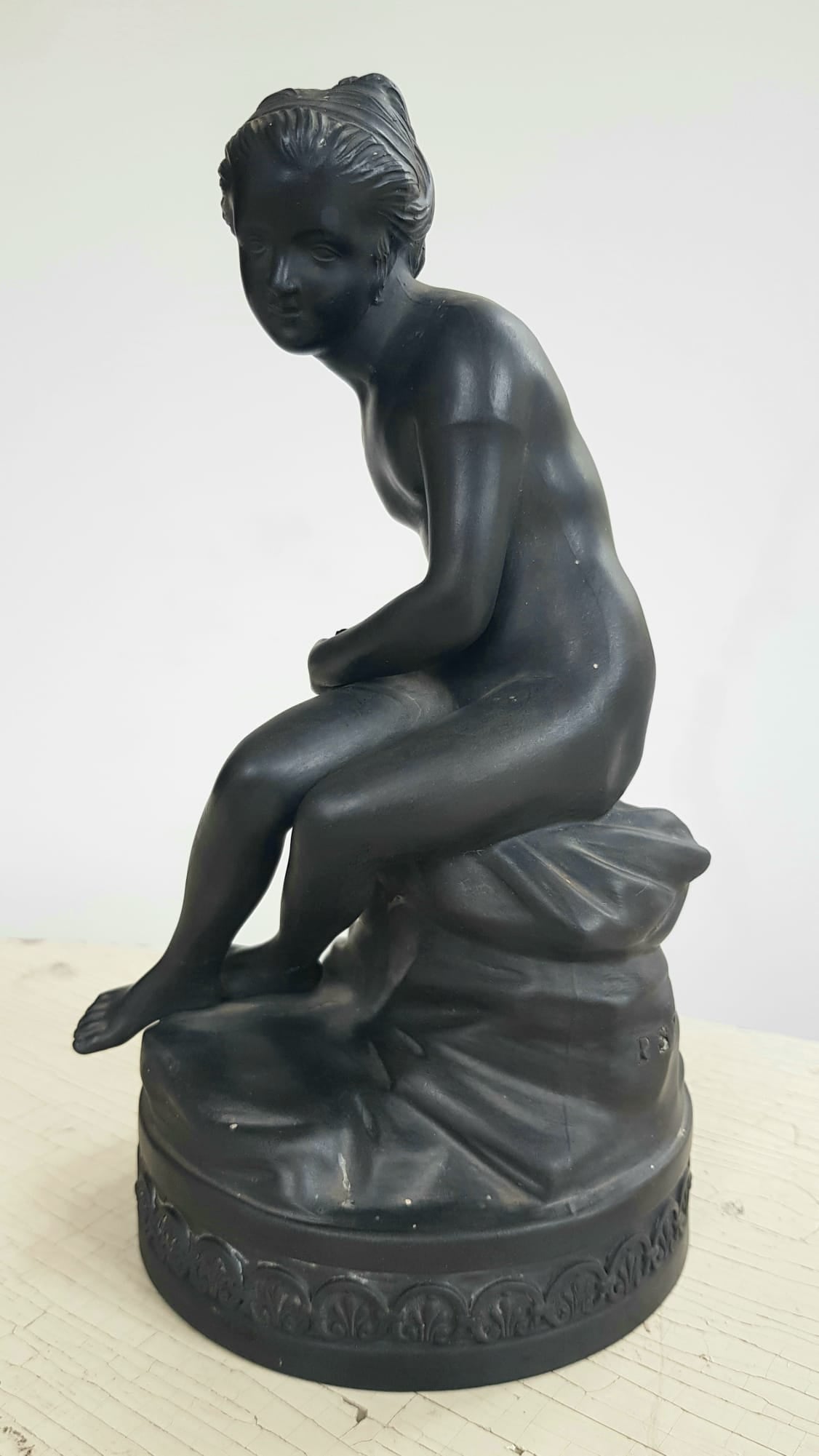 Psyche With Bow Figurine Wedgwood, England 19th Century