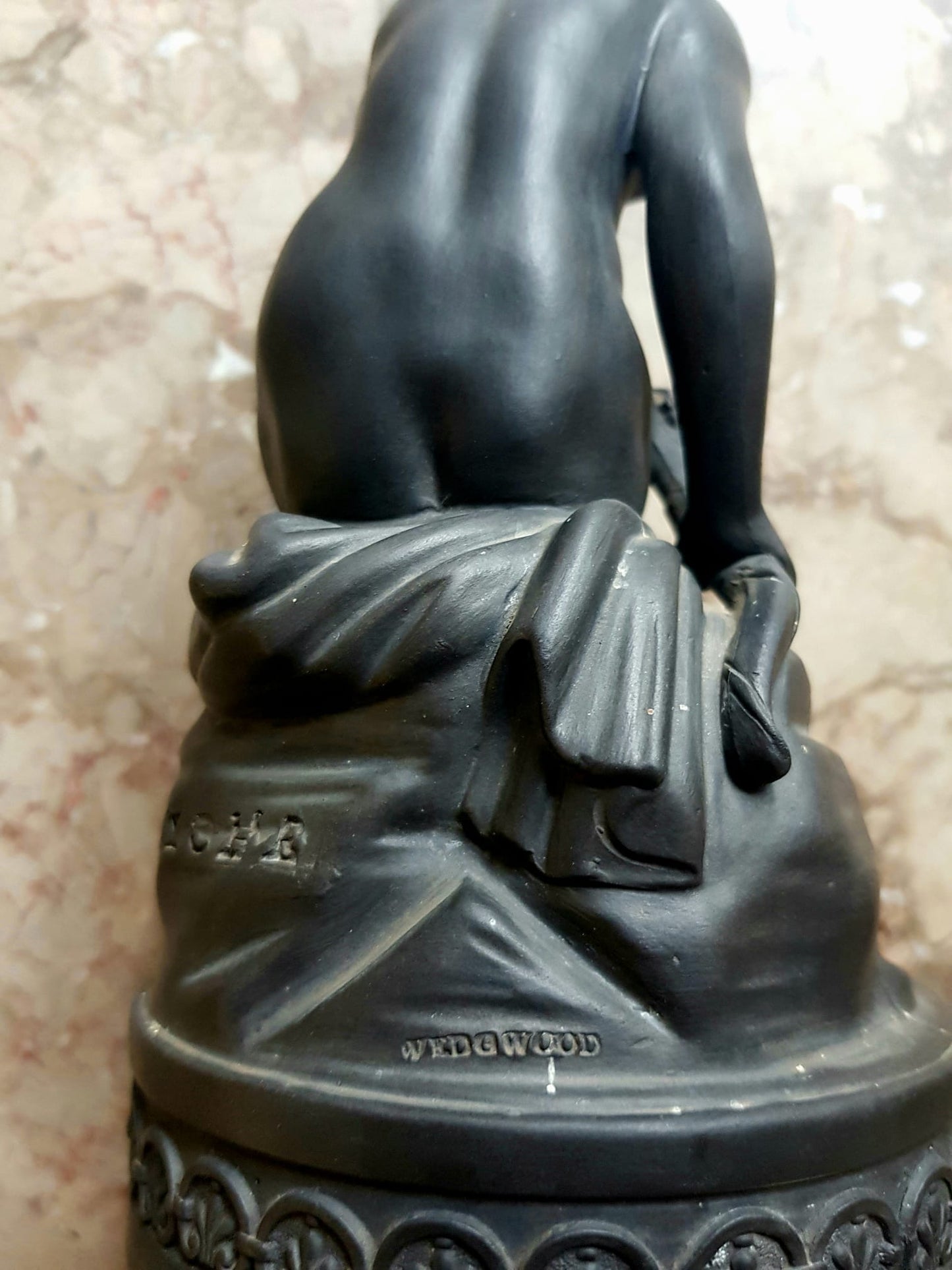 Psyche With Bow Figurine Wedgwood, England 19th Century