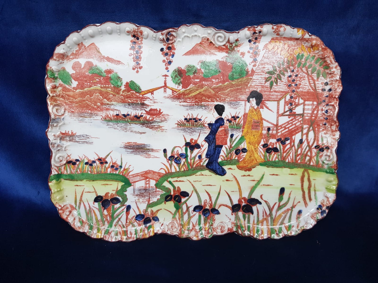 Antique Tea/Coffea Pots  Porcelain Set by Victoria, Czecho-Slovakia, 1930s