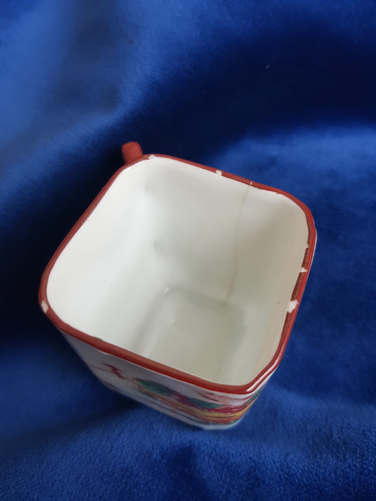 Antique Mocca Coffee Set by Victoria, Czecho-Slovakia 1930s