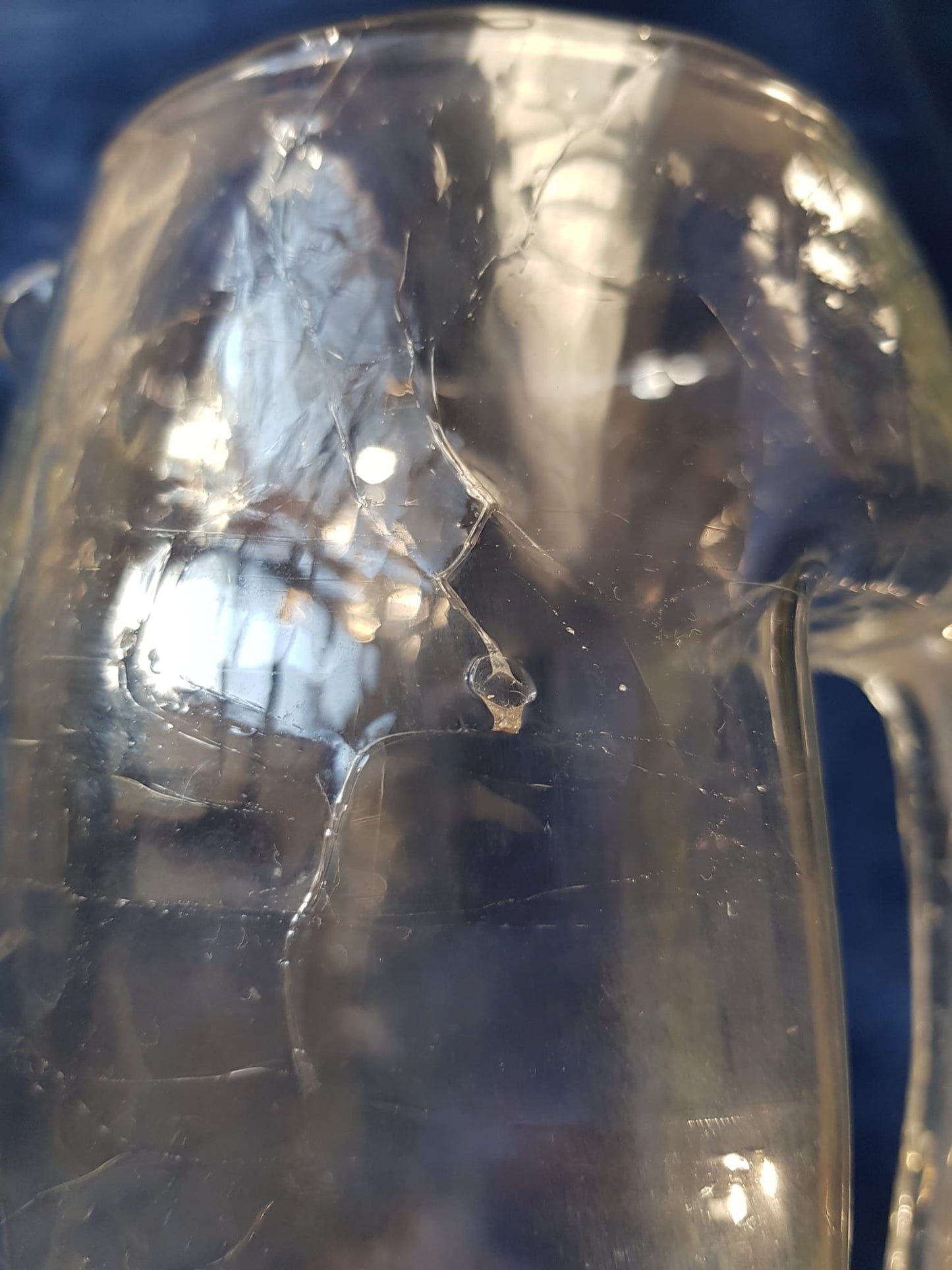 "Kristall Krokodil" Art Nouveau Glass Jug, Loetz Glassworks, Bohemia 1905