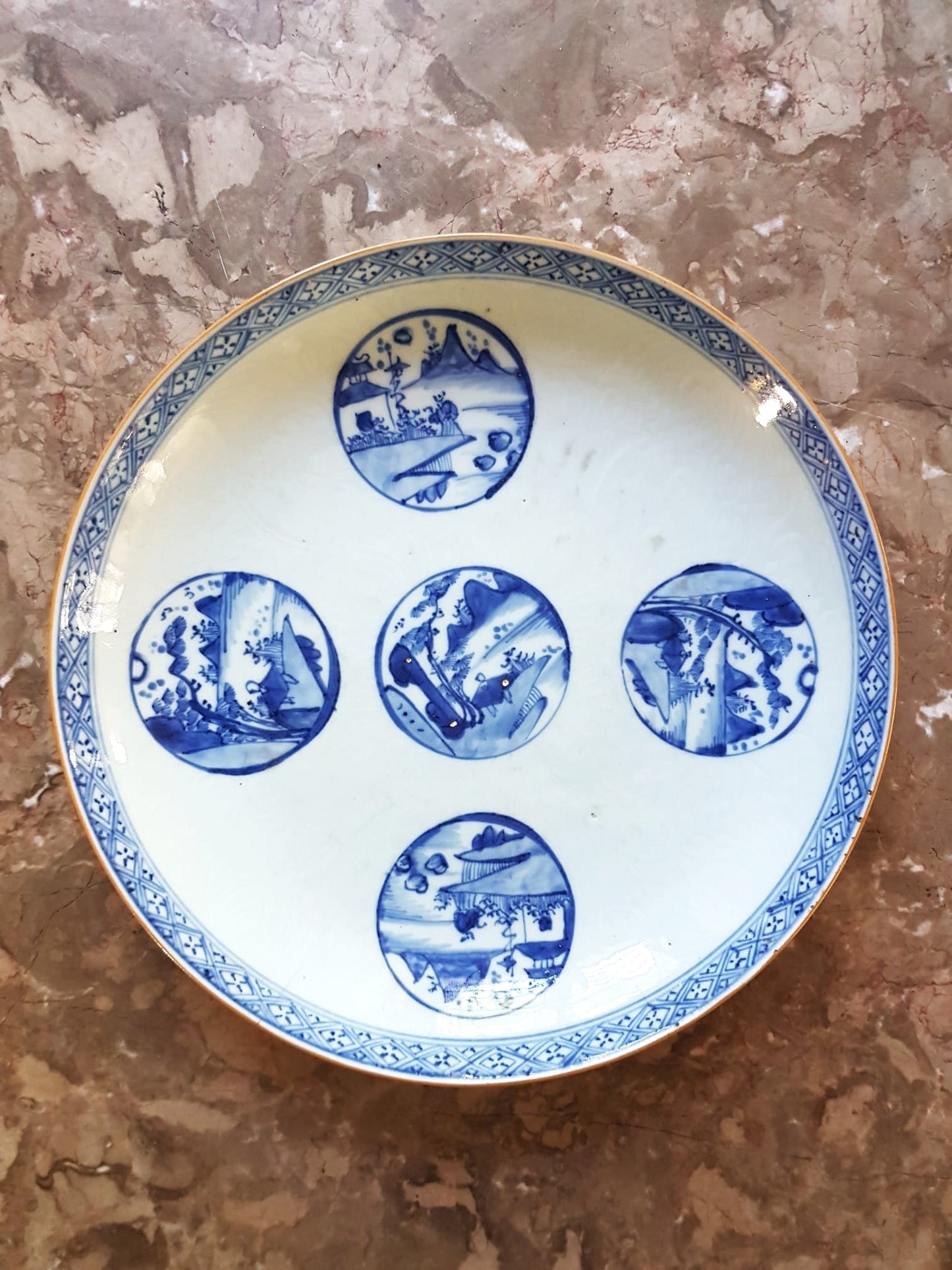 Decorative Plate, Kangxi Period, China 18th Century