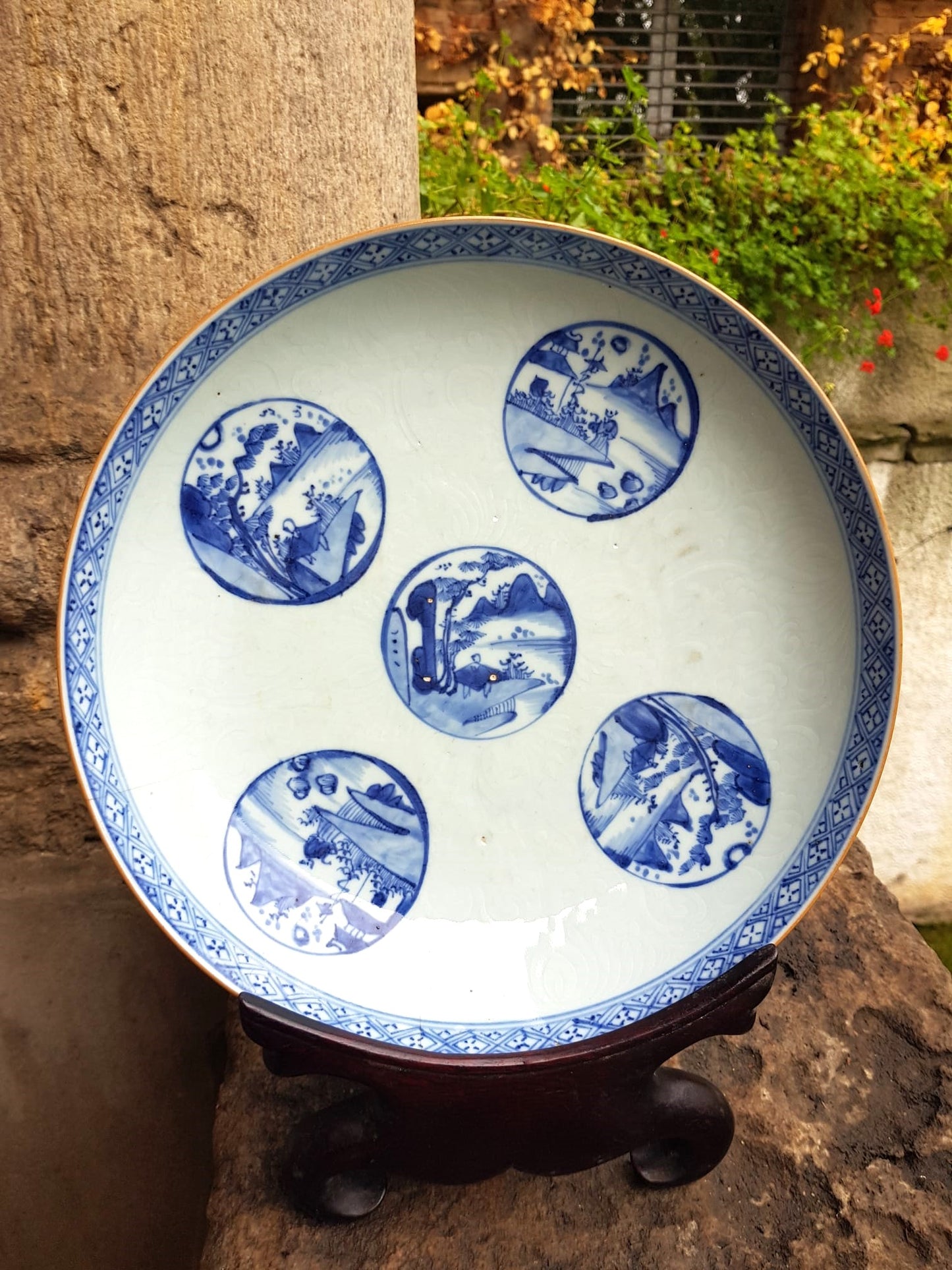 Decorative Plate, Kangxi Period, China 18th Century