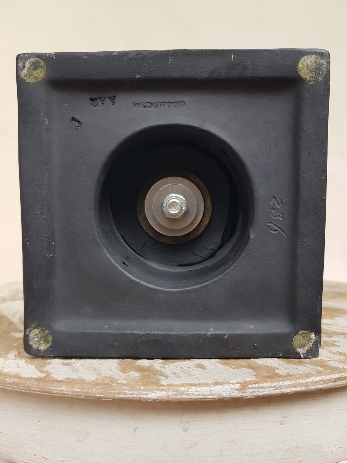 Wine Ewer With Satyr, Black Basalt, Wedgwood, England, 19th Century