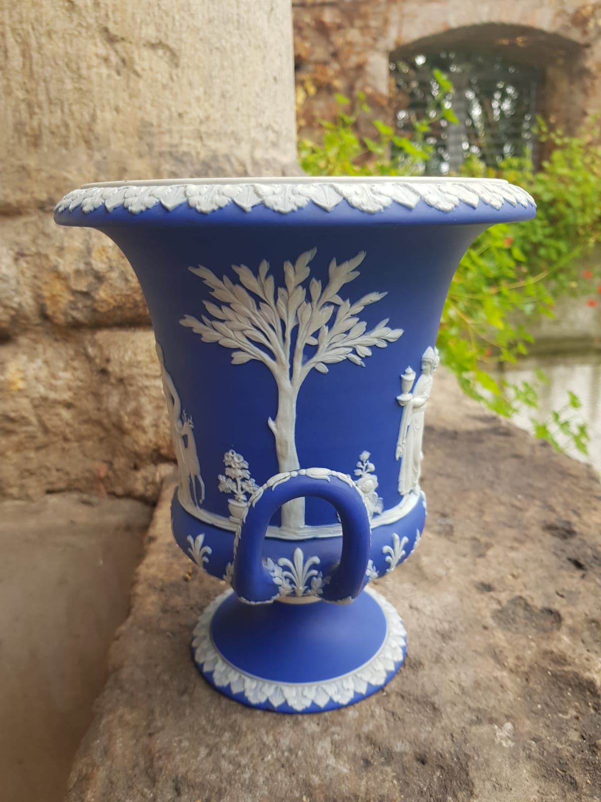 Campana Vase, Jasperware Wedgwood, England, 19th Century