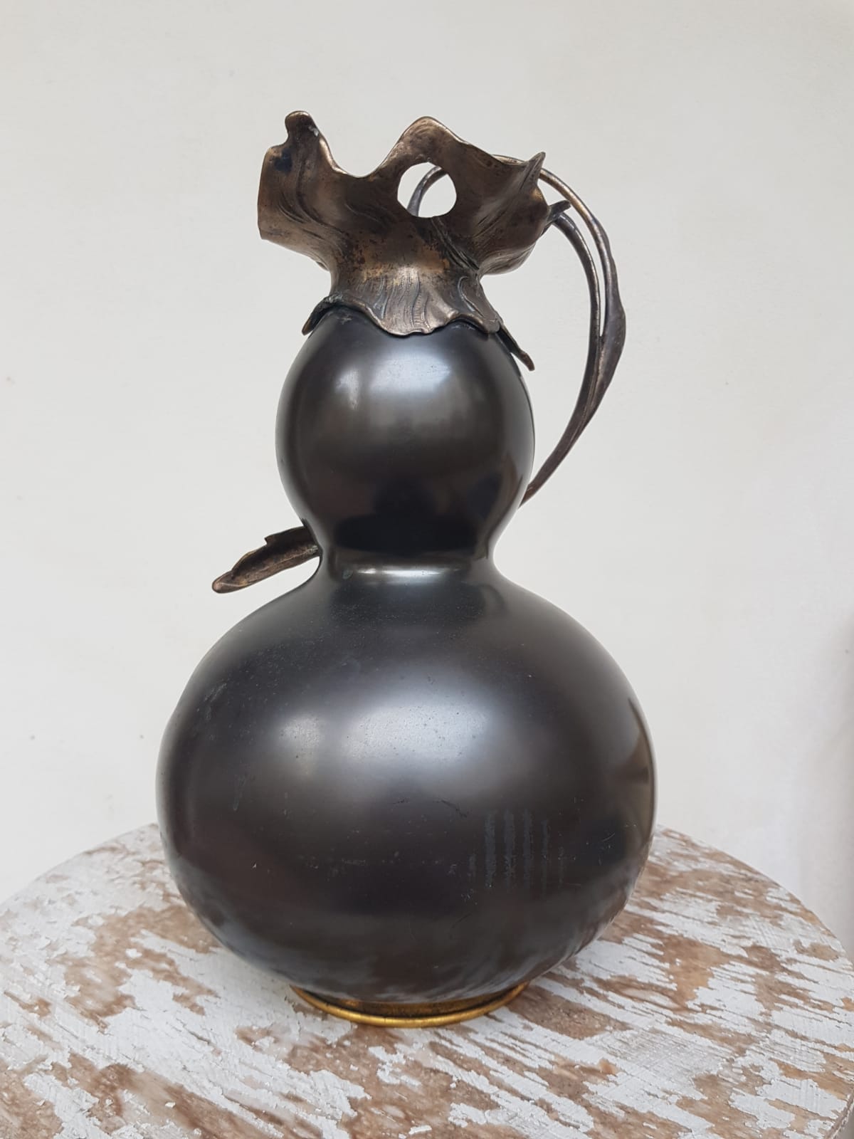 Bronze Japanese Vase, Meiji Period, cca 1900