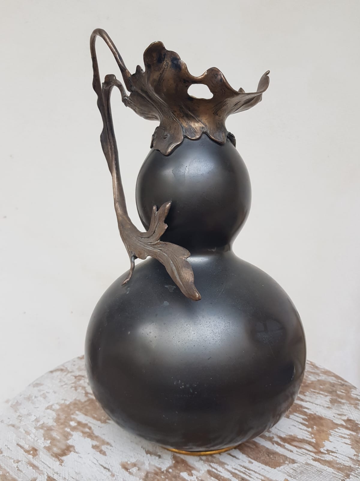 Bronze Japanese Vase, Meiji Period, cca 1900