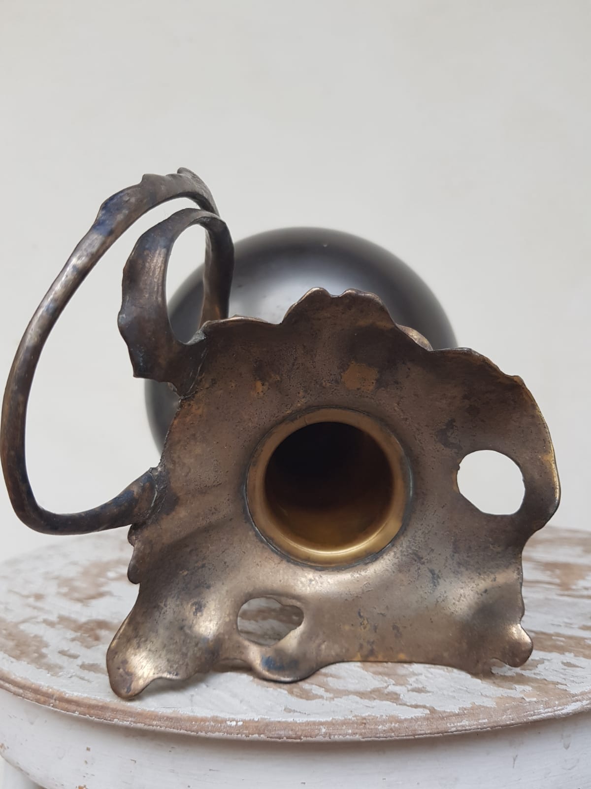 Bronze Japanese Vase, Meiji Period, cca 1900