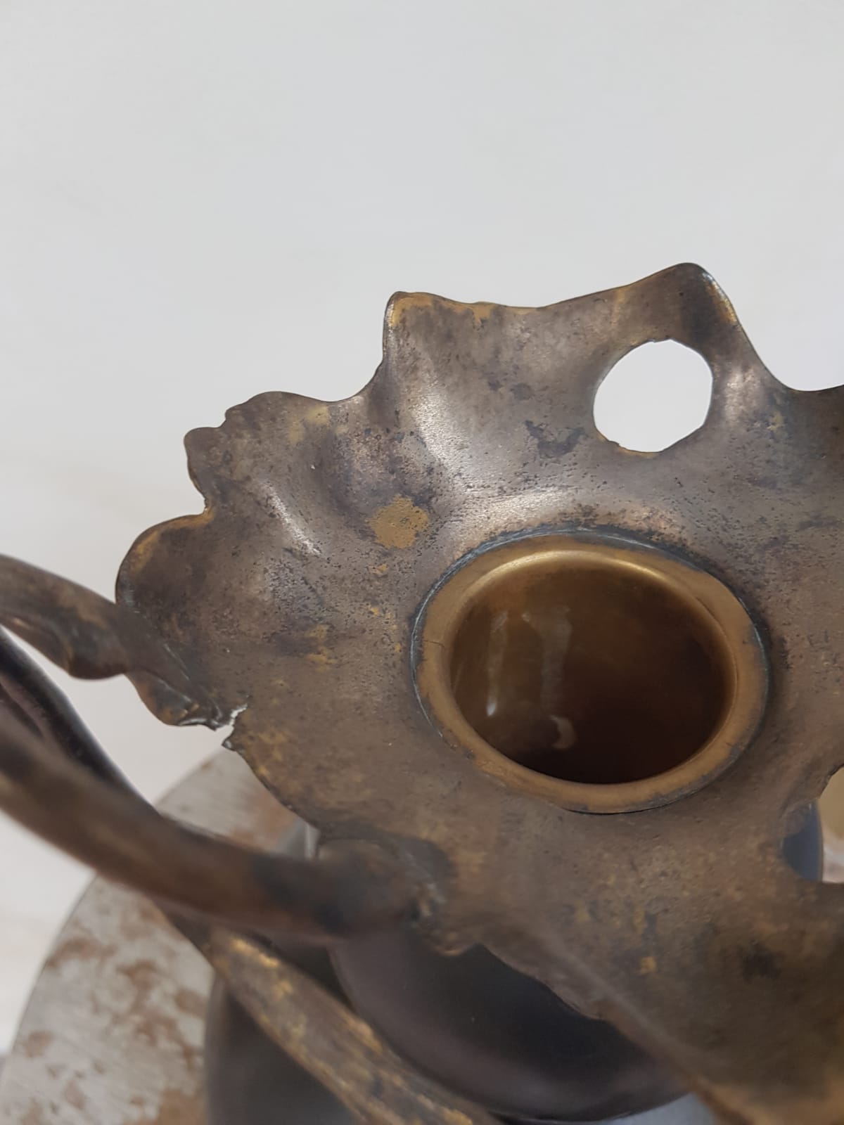 Bronze Japanese Vase, Meiji Period, cca 1900